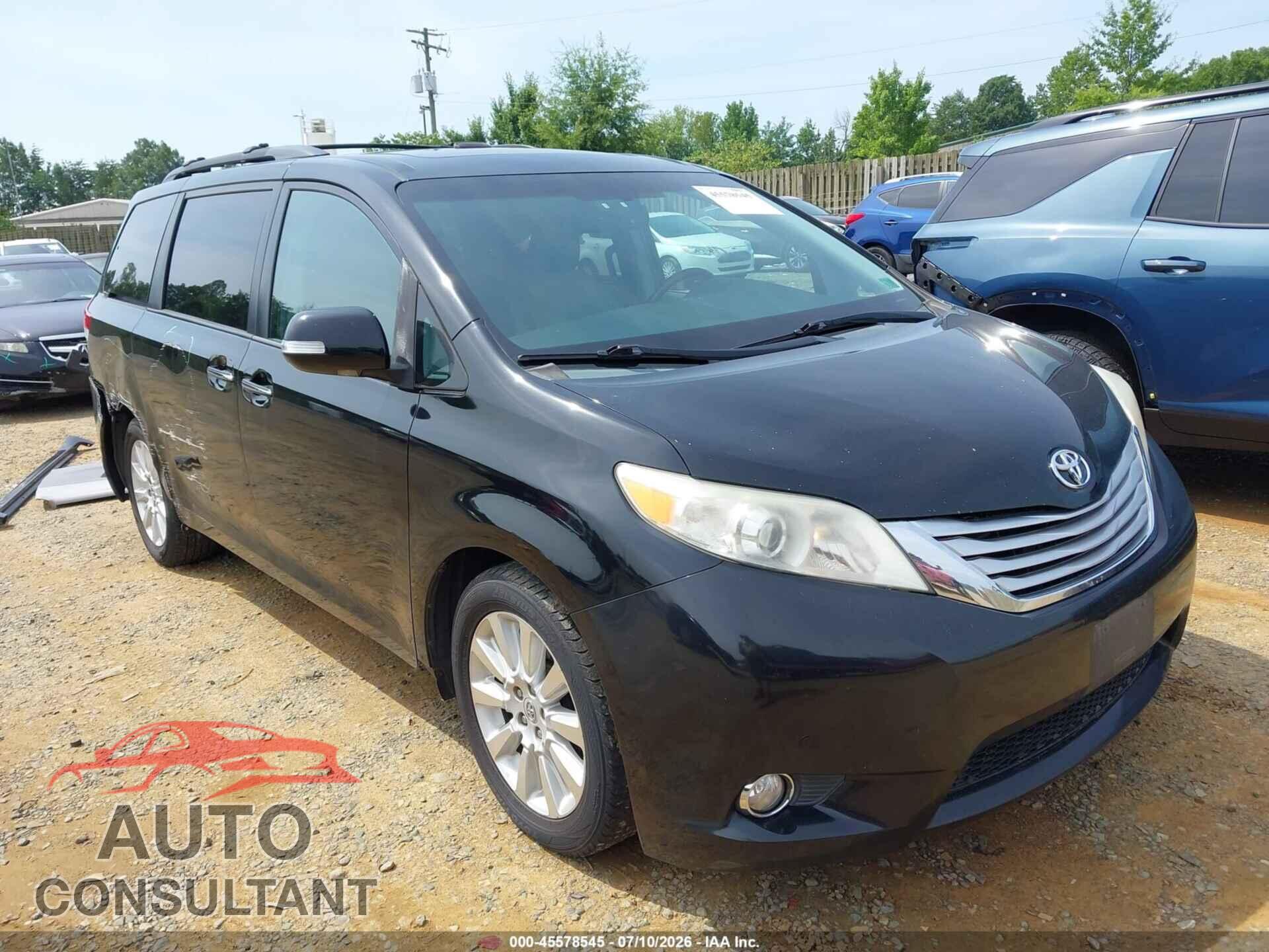 TOYOTA SIENNA 2013 - 5TDDK3DC8DS065053