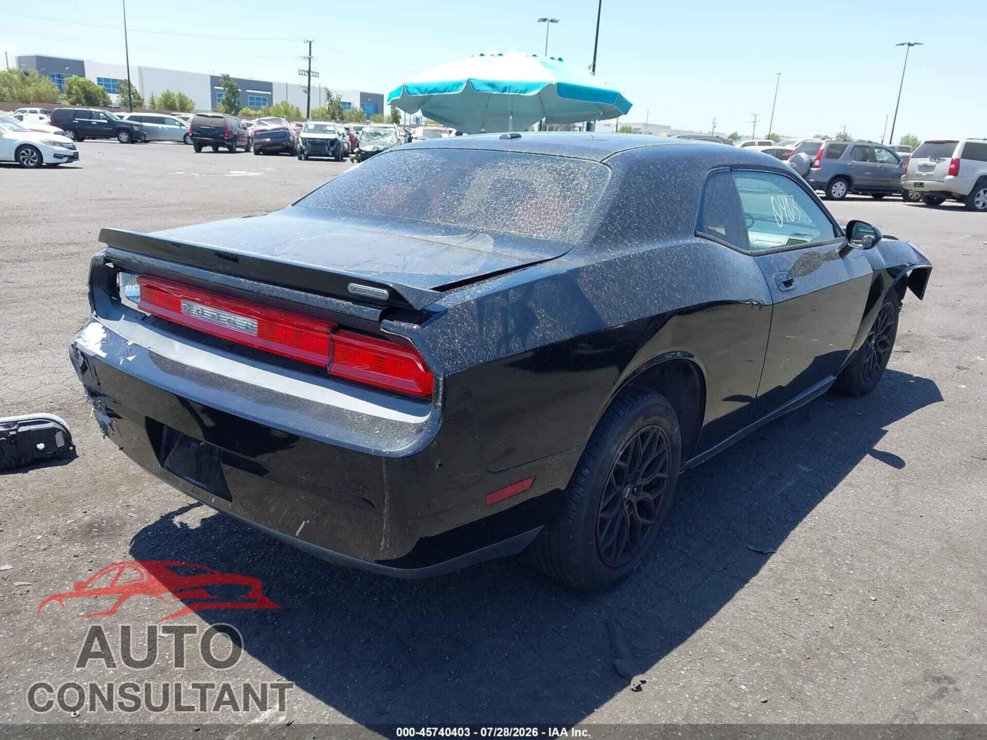 DODGE CHALLENGER 2010 - 2B3CJ4DVXAH103321