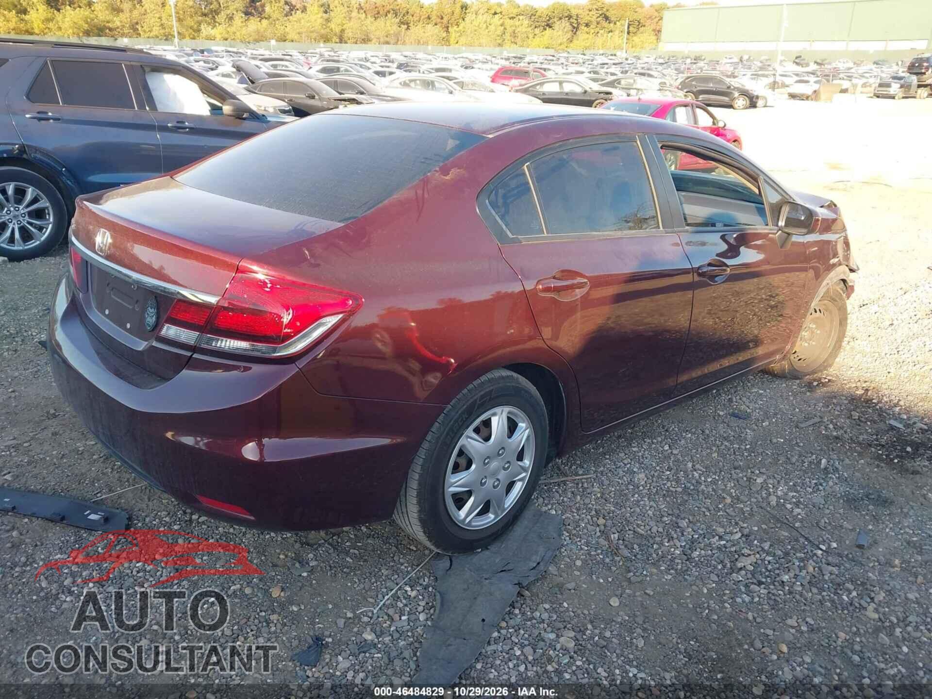 HONDA CIVIC 2014 - 19XFB2F52EE253337