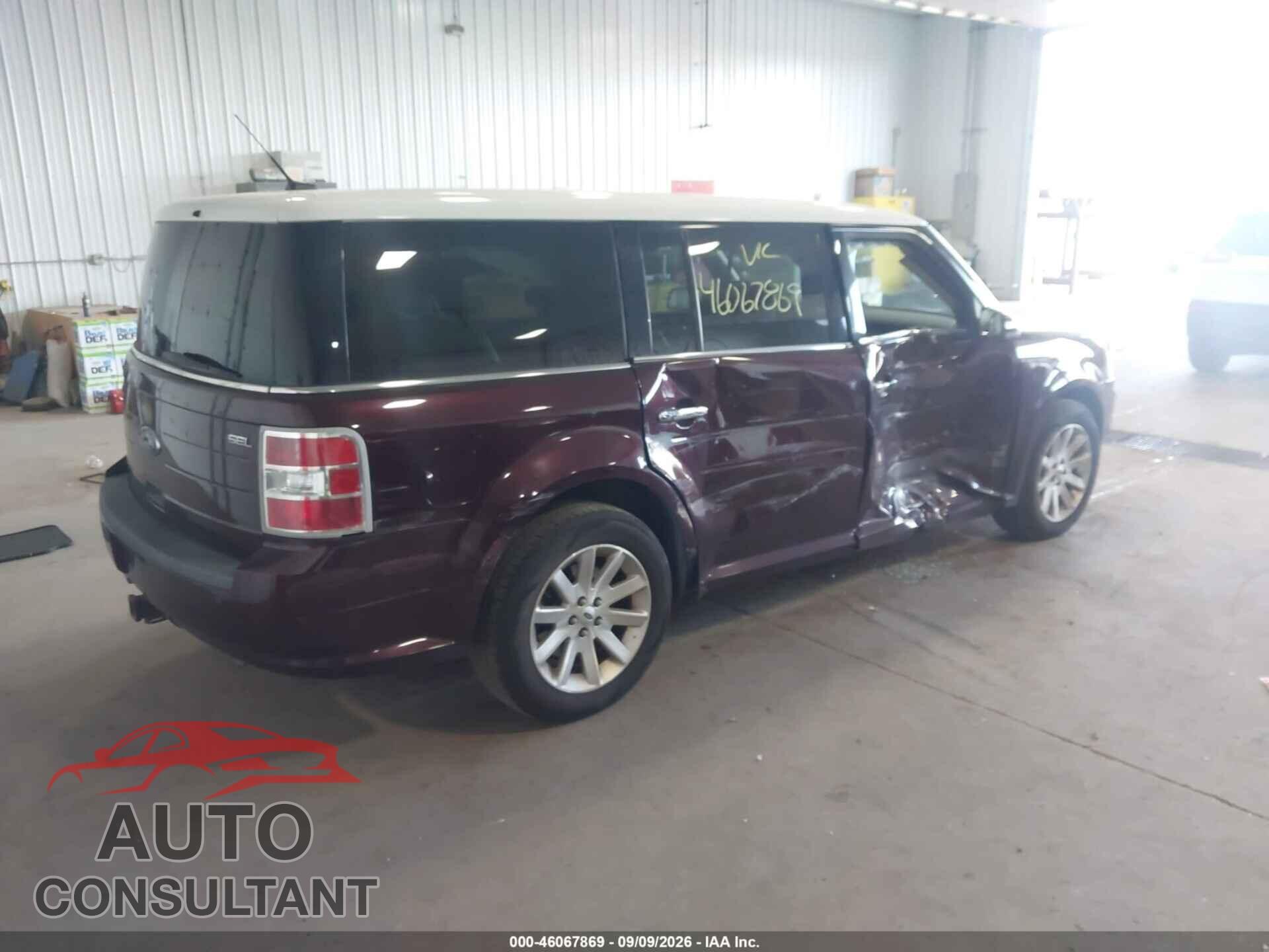 FORD FLEX 2011 - 2FMGK5CC1BBD10909