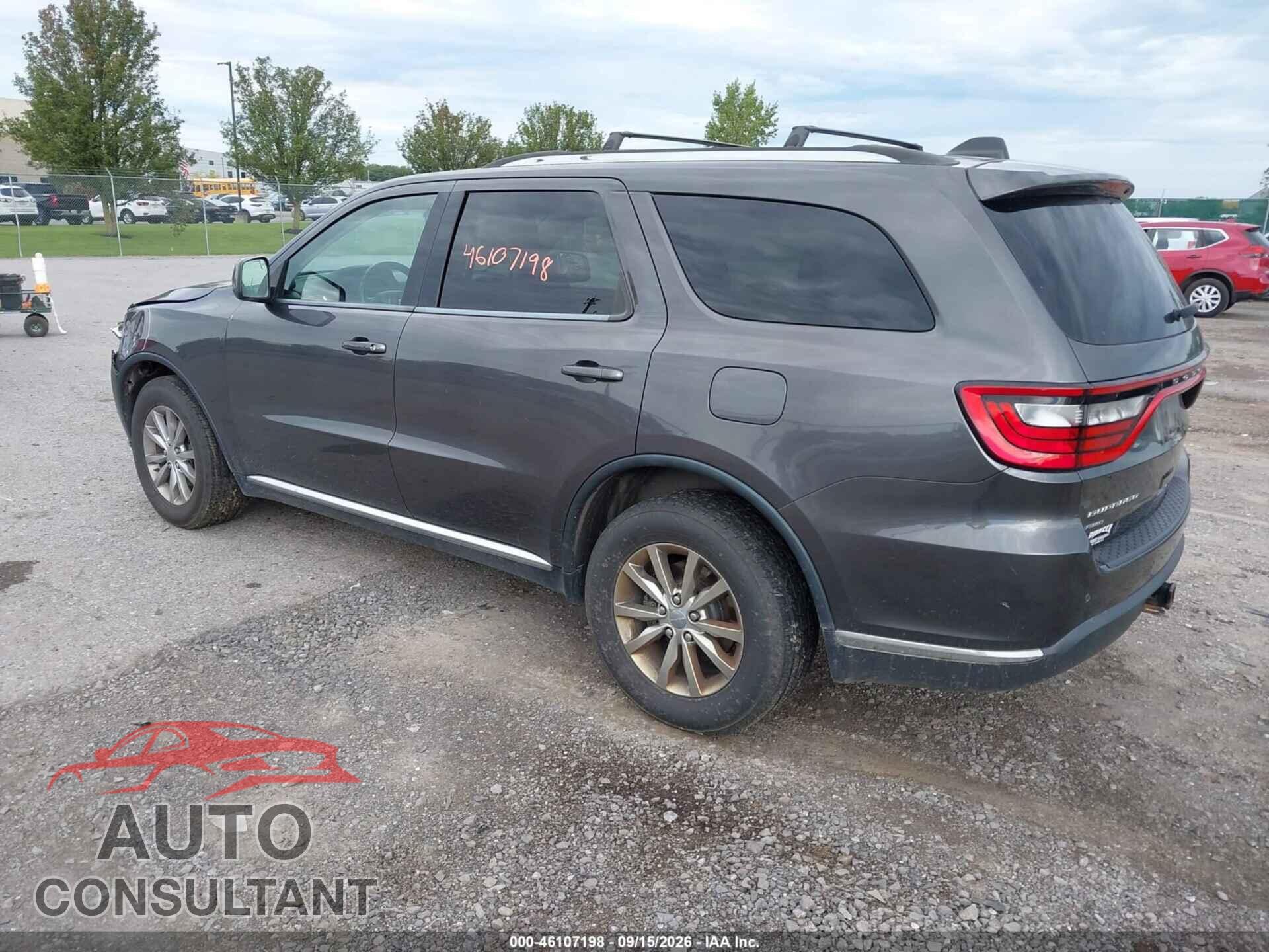 DODGE DURANGO 2017 - 1C4RDJAG1HC619441