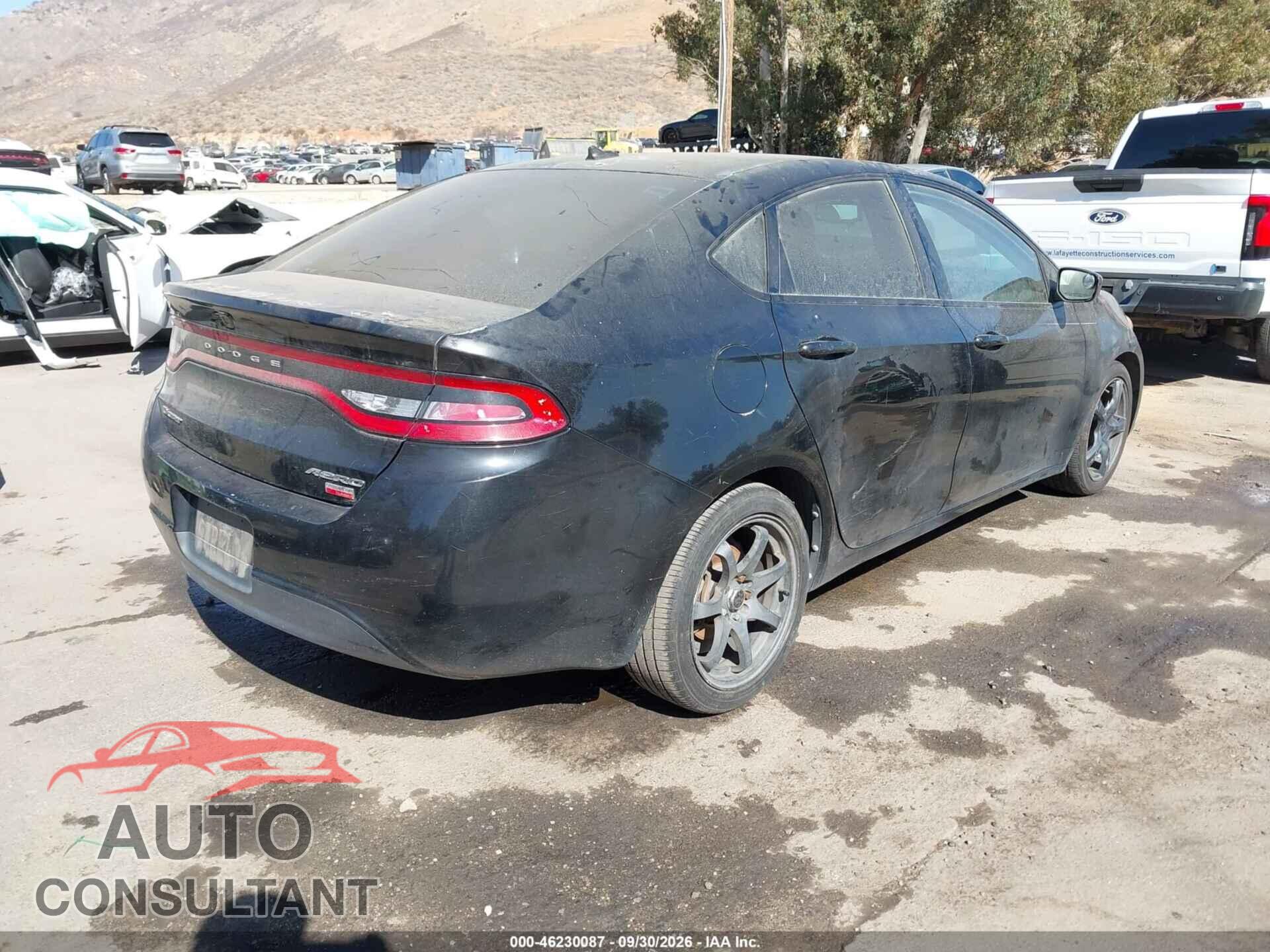DODGE DART 2013 - 1C3CDFAH2DD215732