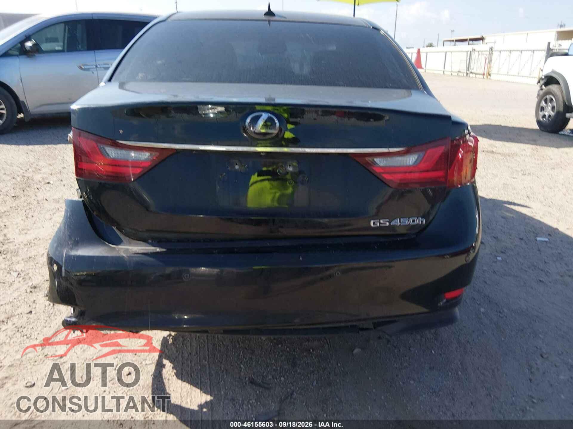 LEXUS GS 450H 2013 - JTHBS1BL7D5005381