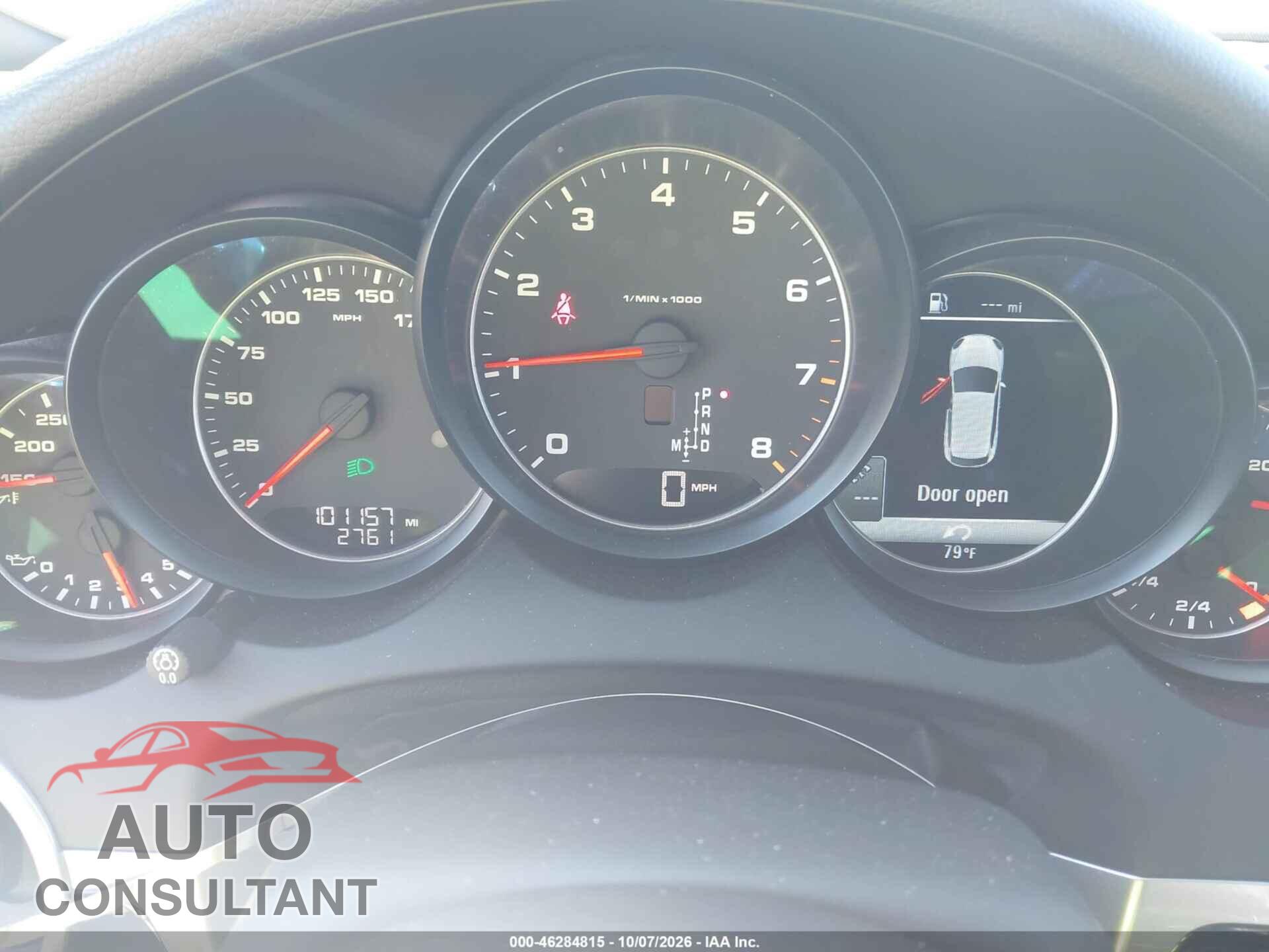 PORSCHE CAYENNE 2017 - WP1AA2A25HKA80651