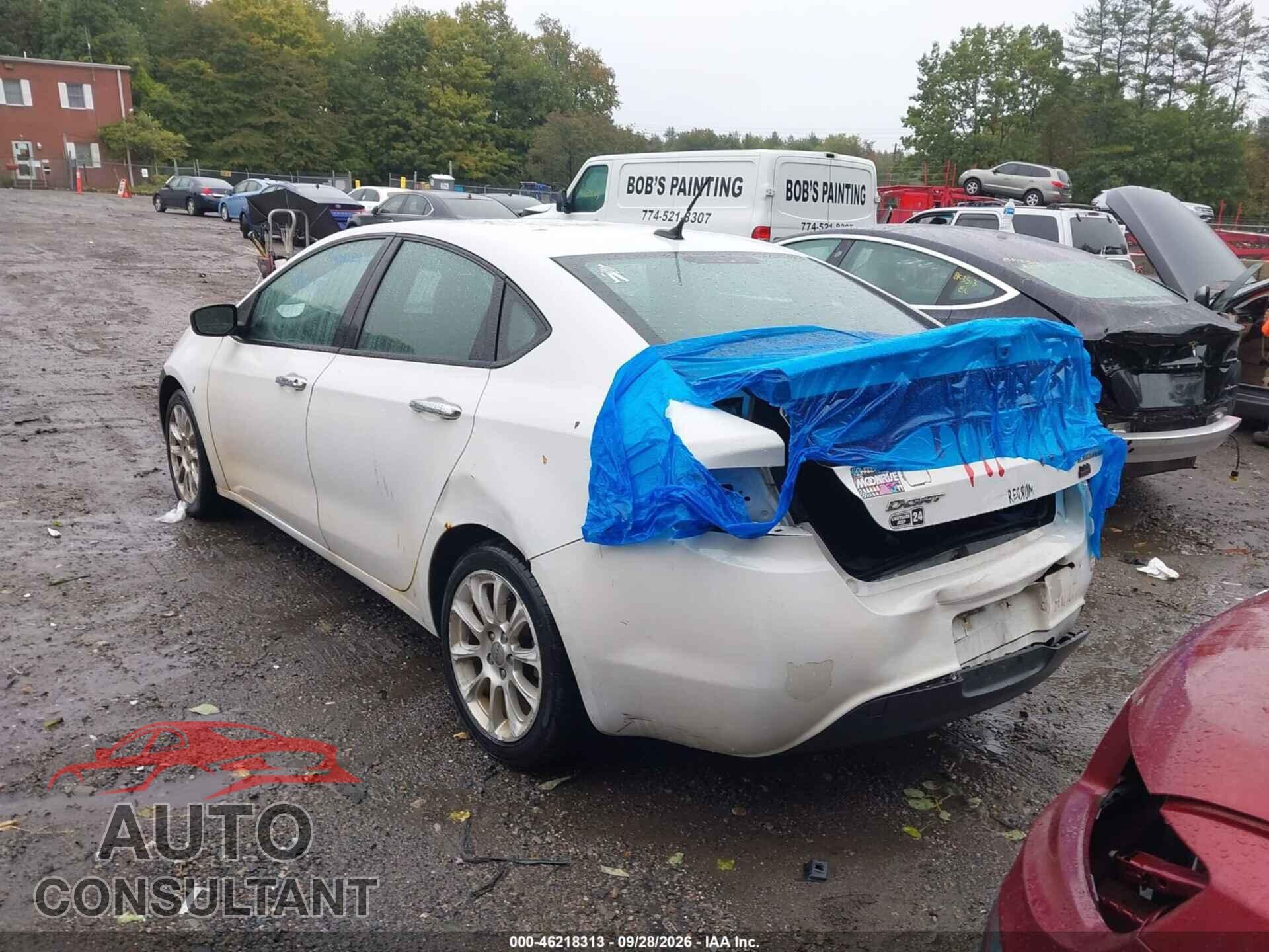 DODGE DART 2015 - 1C3CDFCB4FD346155