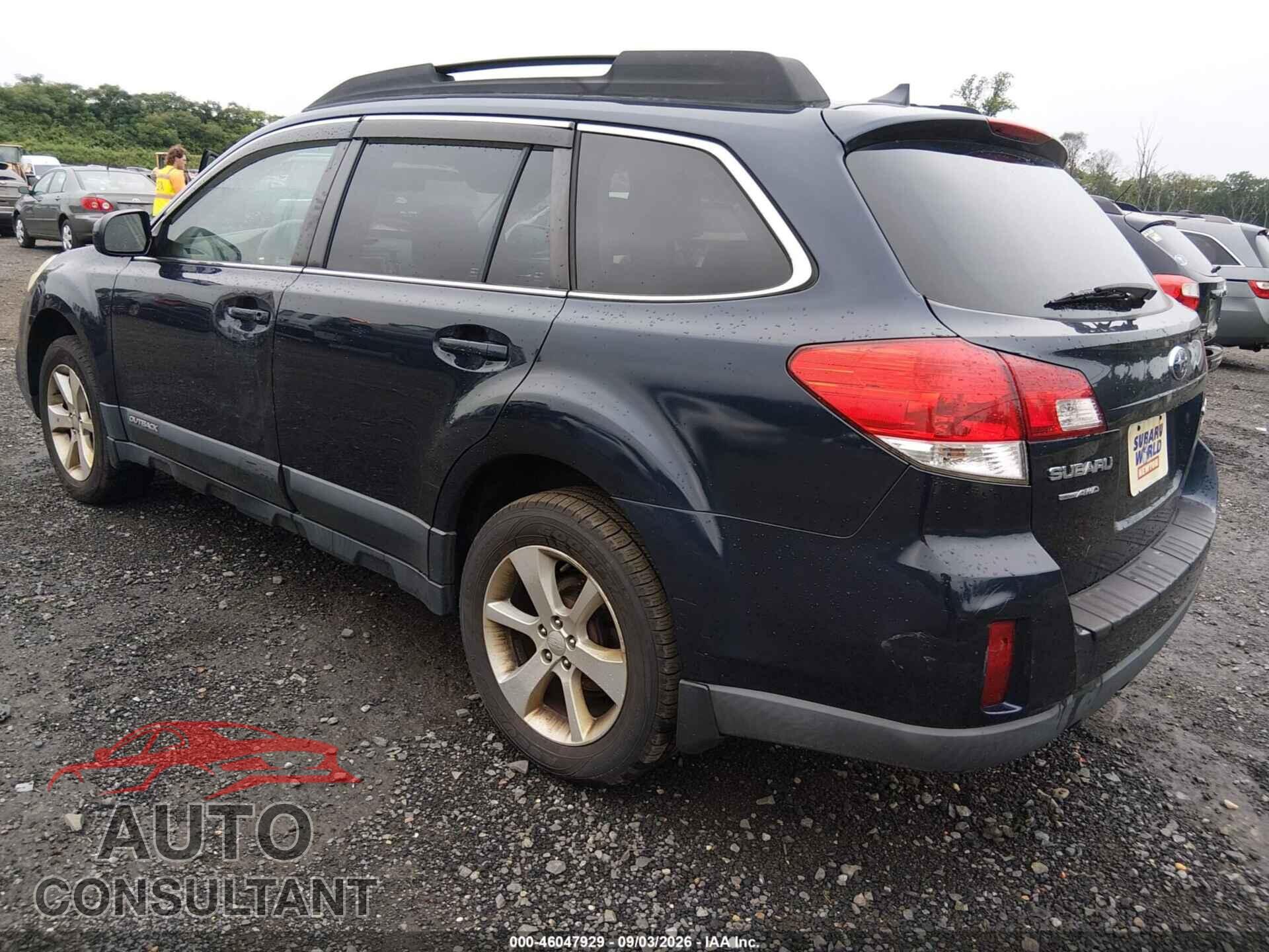 SUBARU OUTBACK 2014 - 4S4BRBCC2E3228079