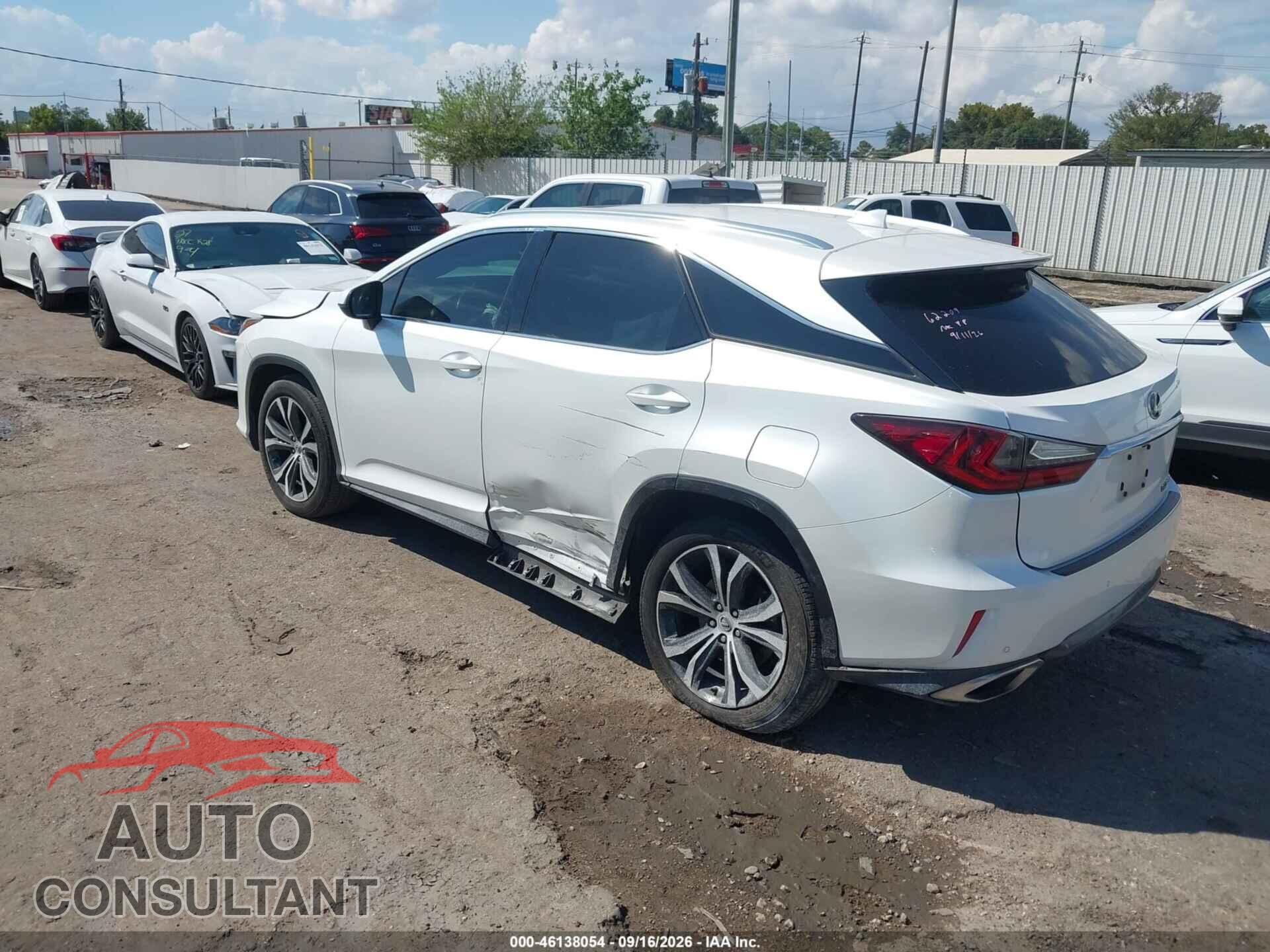 LEXUS RX 350 2016 - 2T2ZZMCA4GC032017