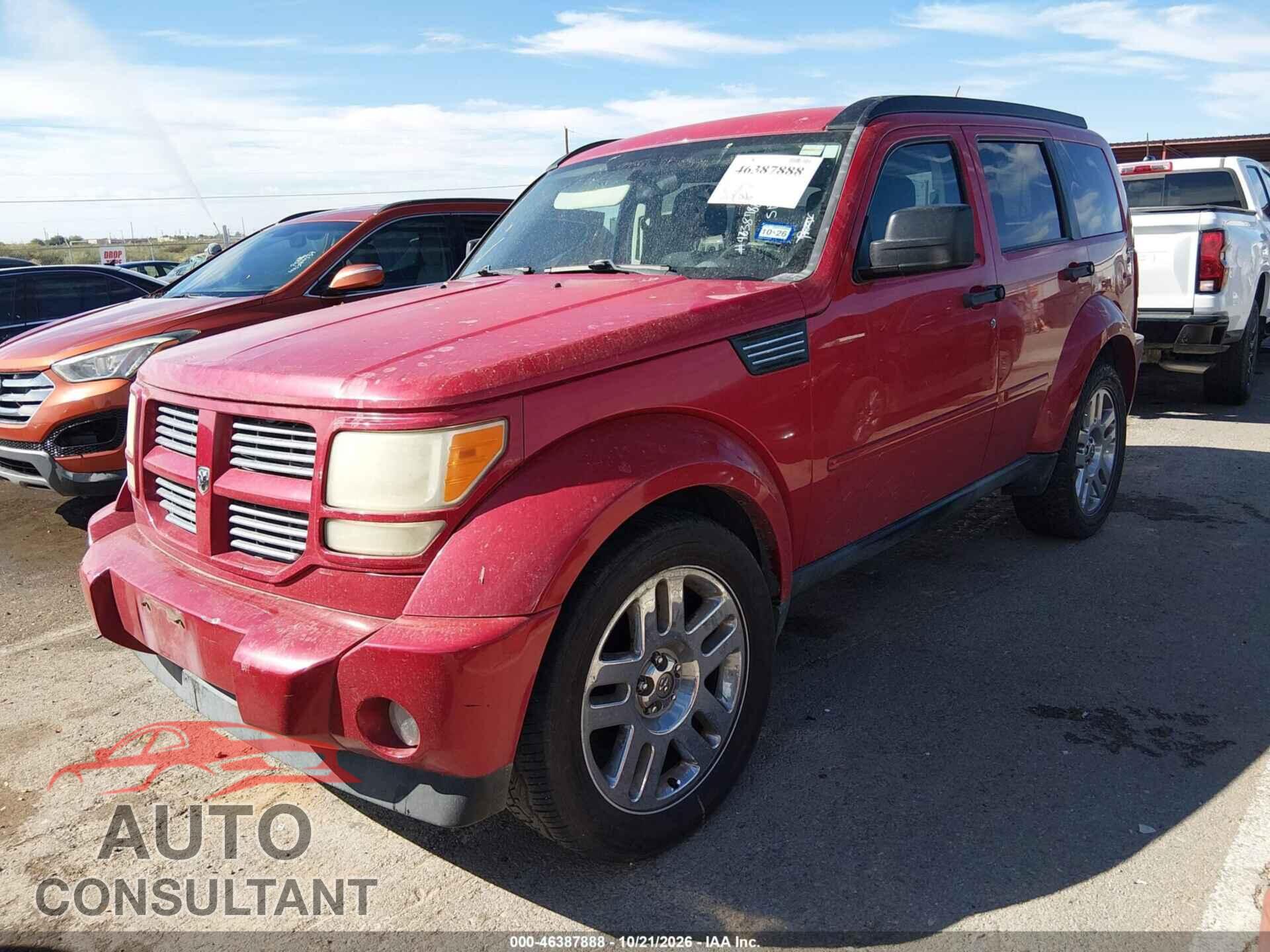 DODGE NITRO 2011 - 1D4PU4GK9BW603467