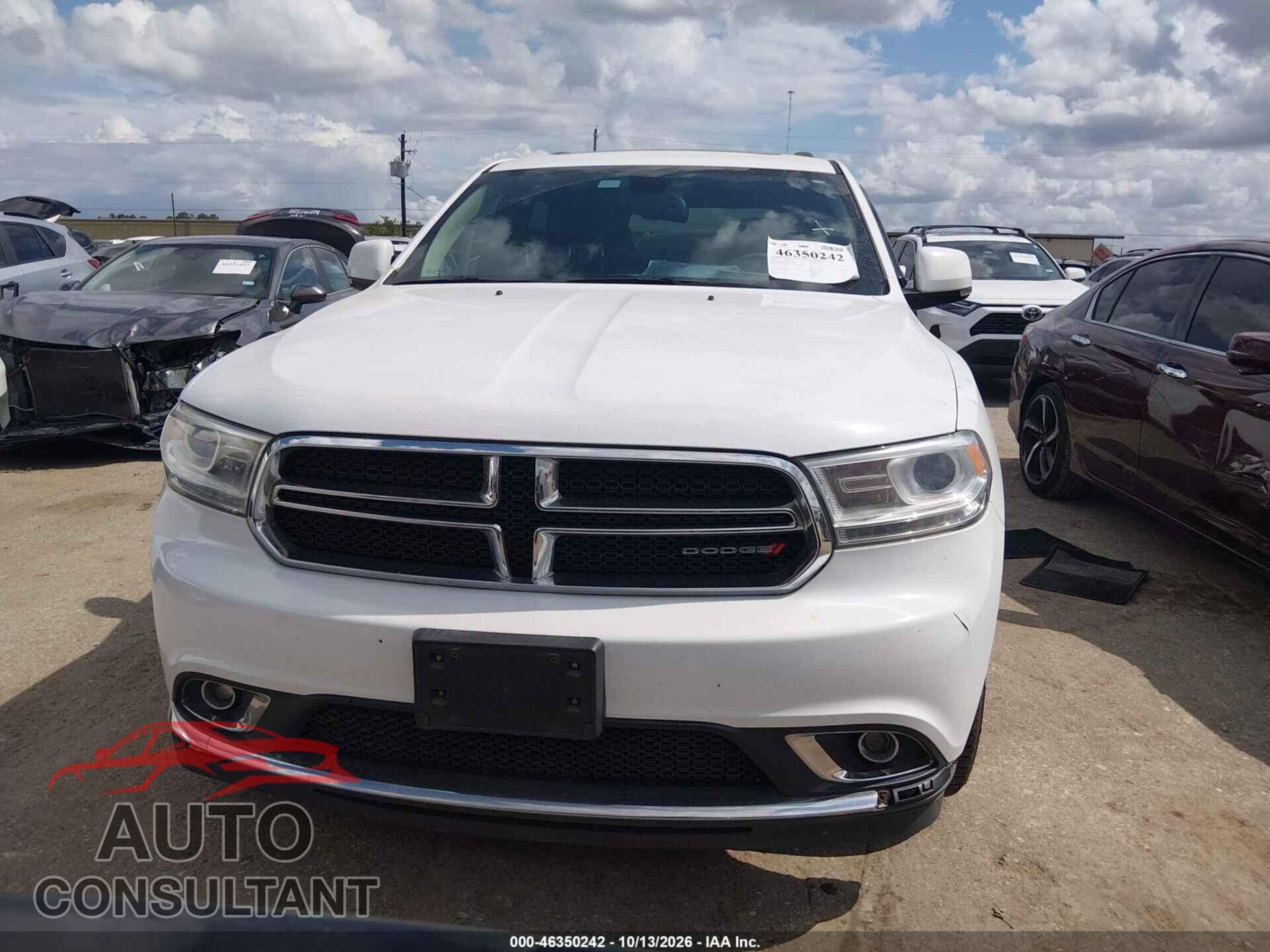DODGE DURANGO 2015 - 1C4RDJDG9FC850905