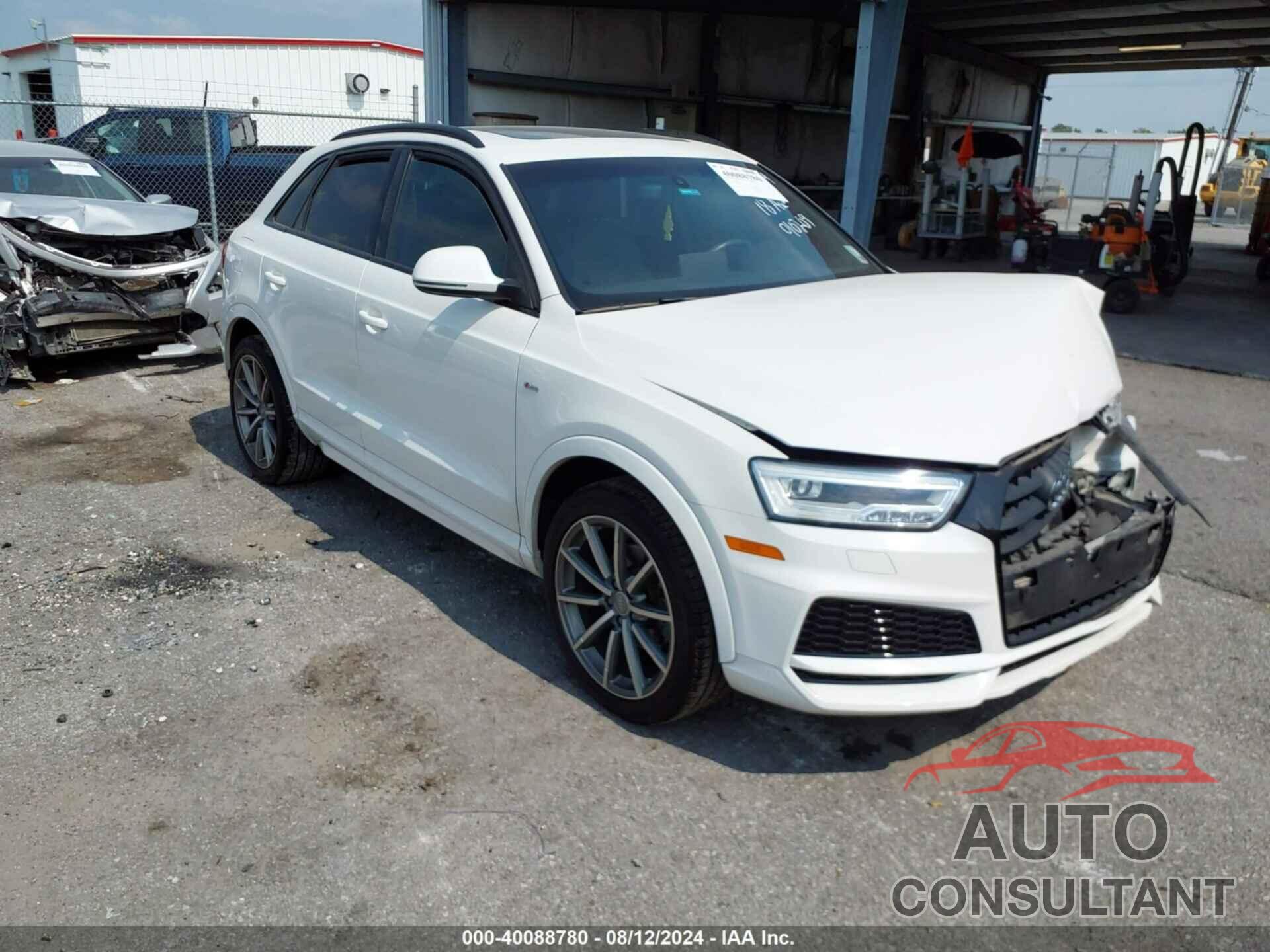 AUDI Q3 2018 - WA1JCCFS1JR010209