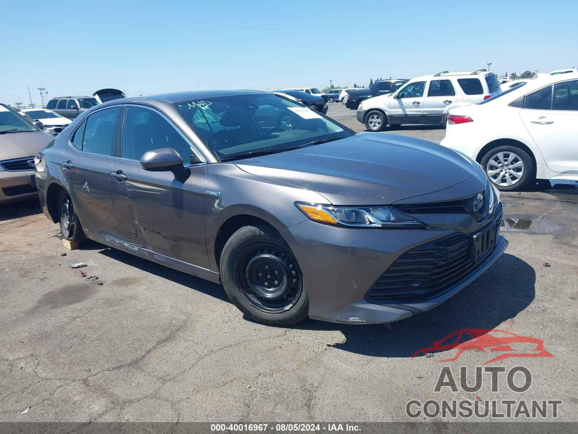 TOYOTA CAMRY 2020 - 4T1C31AK9LU528736