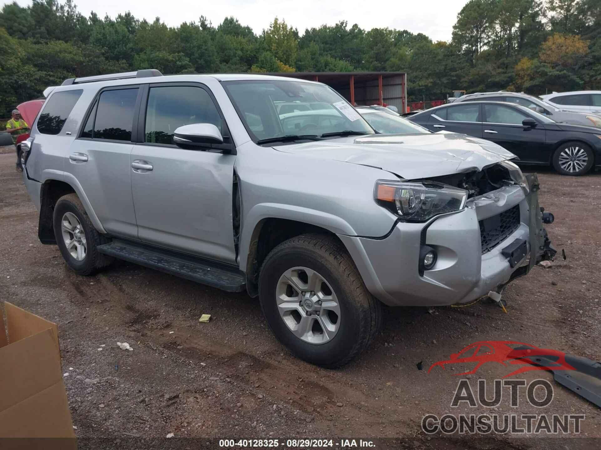 TOYOTA 4RUNNER 2022 - JTENU5JRXN6003279