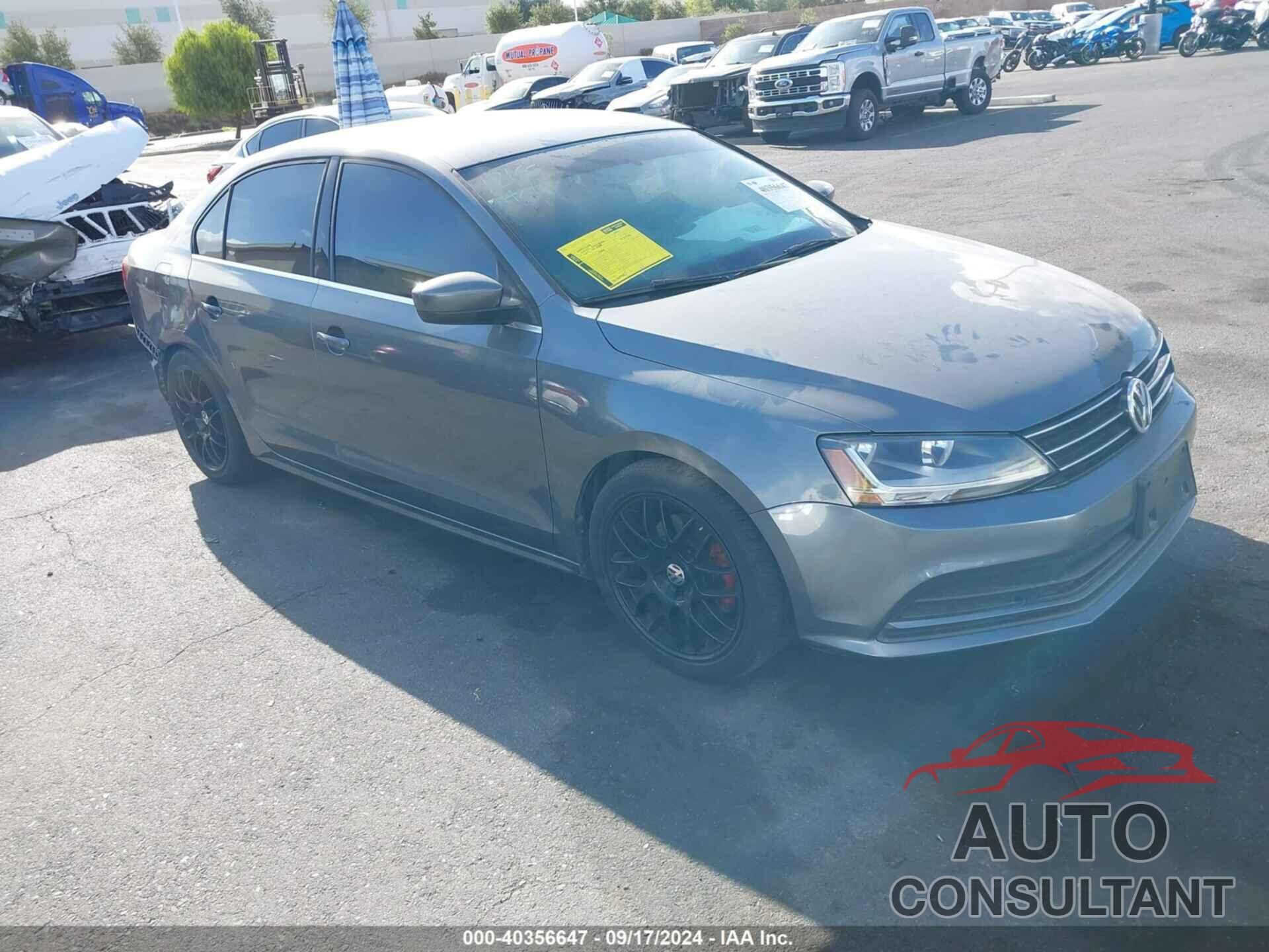 VOLKSWAGEN JETTA 2017 - 3VW2B7AJ8HM291890