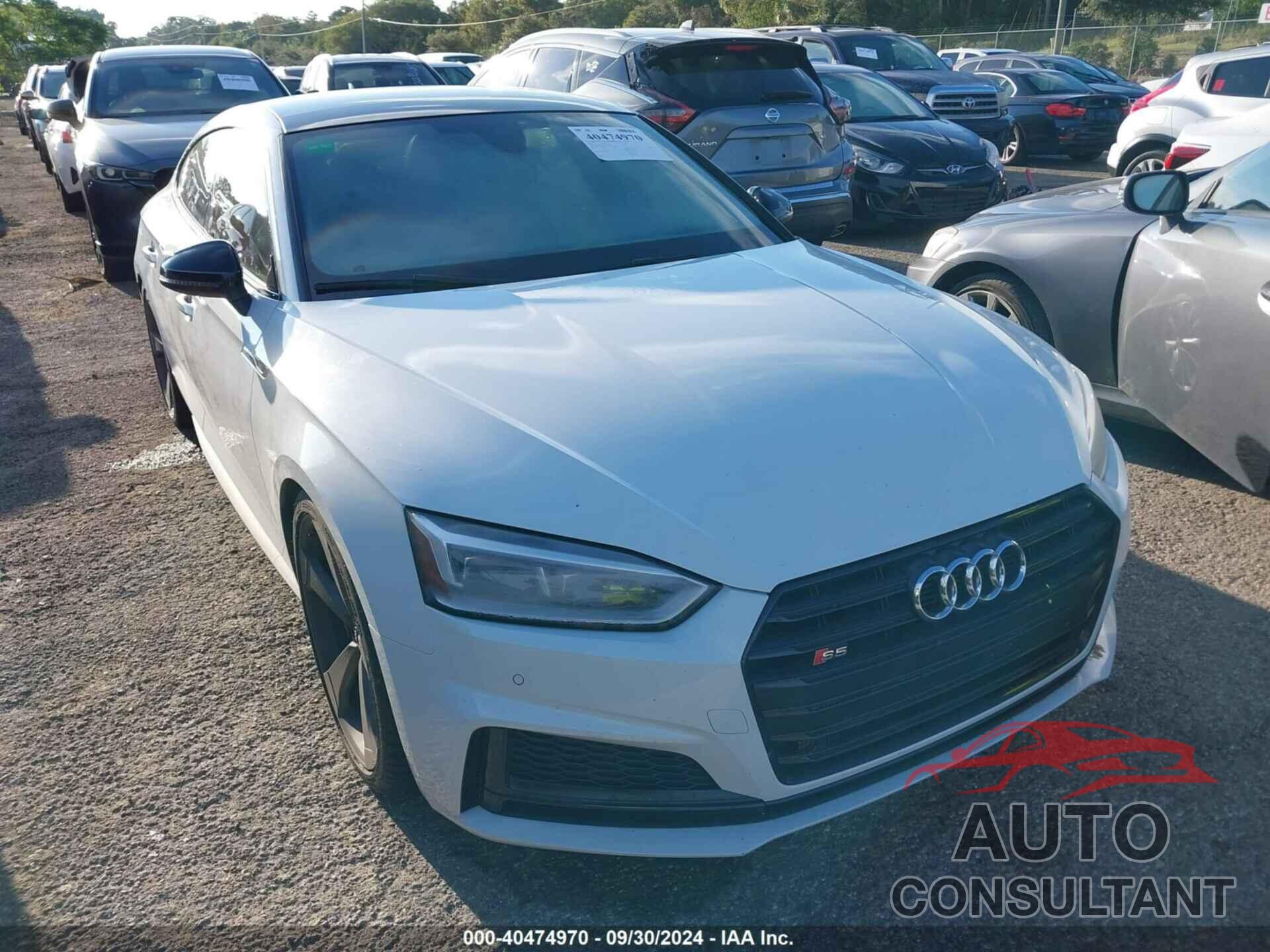 AUDI S5 2019 - WAUB4CF51KA015005