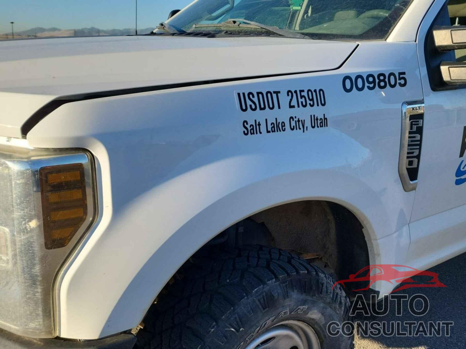FORD F250 2019 - 1FT7X2B68KEC58375