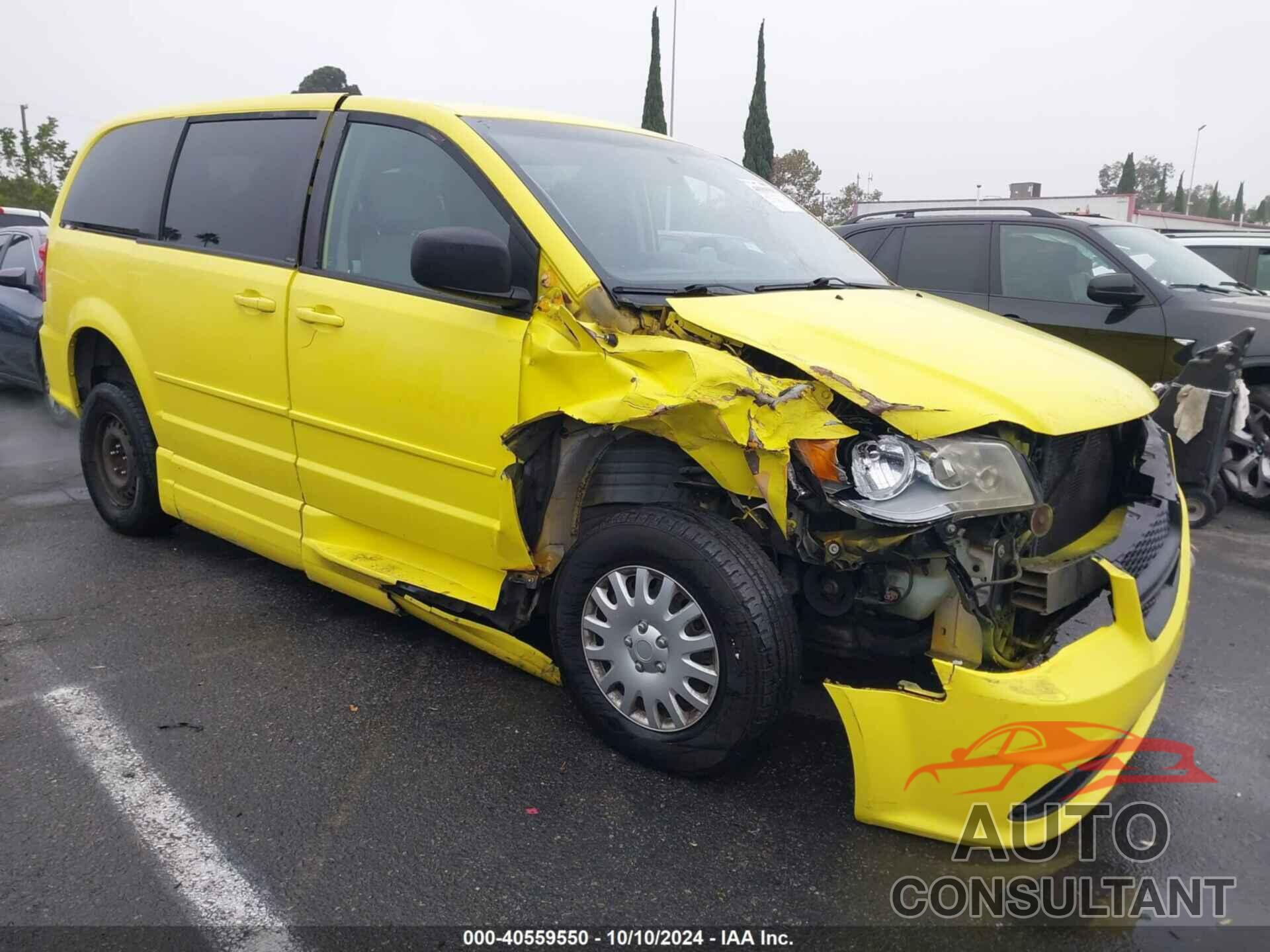 DODGE GRAND CARAVAN 2012 - 2C4RDGBG5CR398430