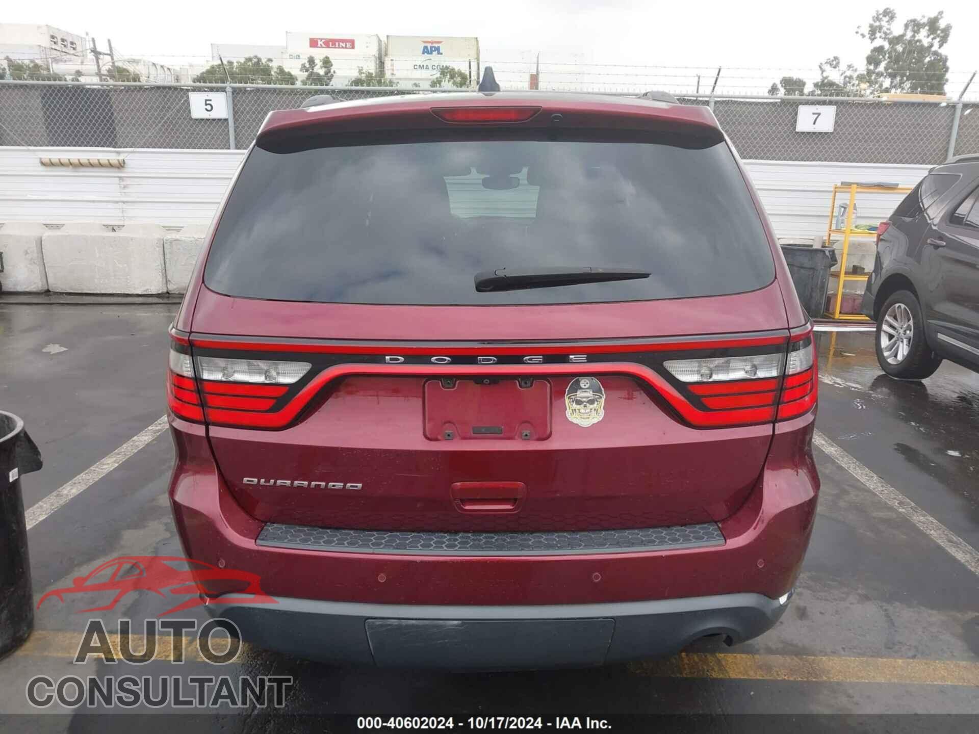 DODGE DURANGO 2017 - 1C4RDHAG4HC610984