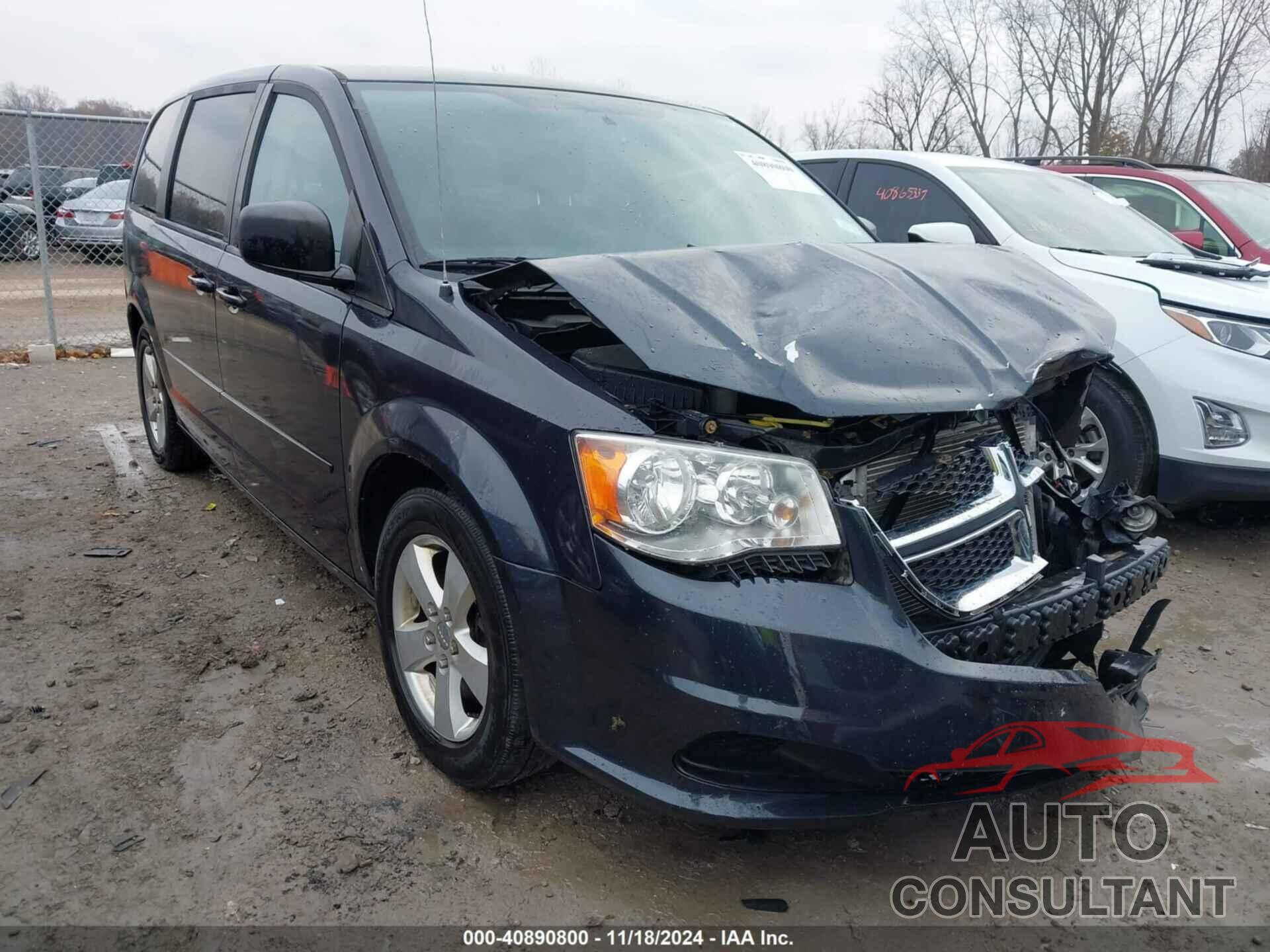 DODGE GRAND CARAVAN 2013 - 2C4RDGBG3DR617449