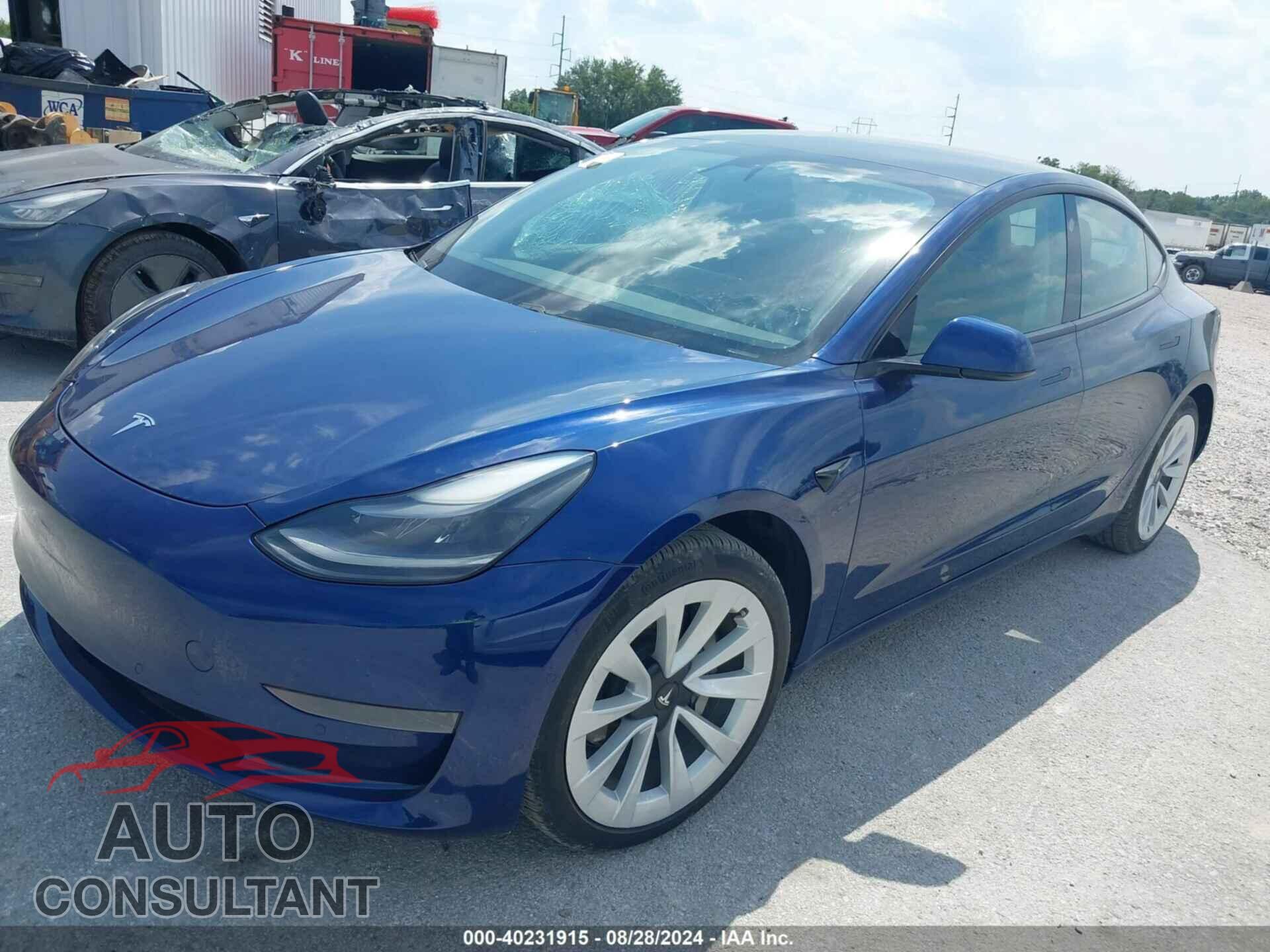 TESLA MODEL 3 2021 - 5YJ3E1EA8MF922075