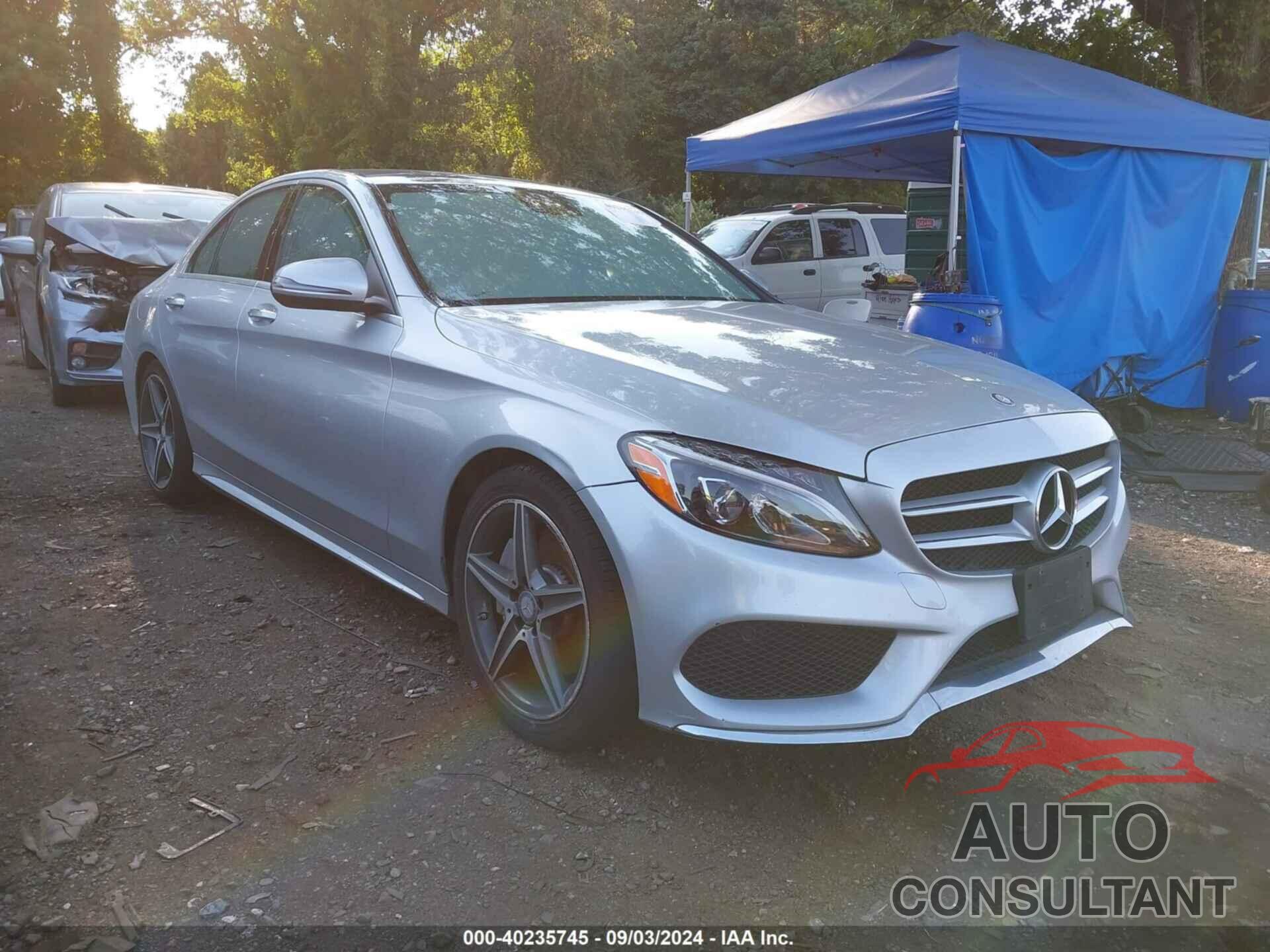 MERCEDES-BENZ C 300 2017 - WDDWF4KB6HR219198