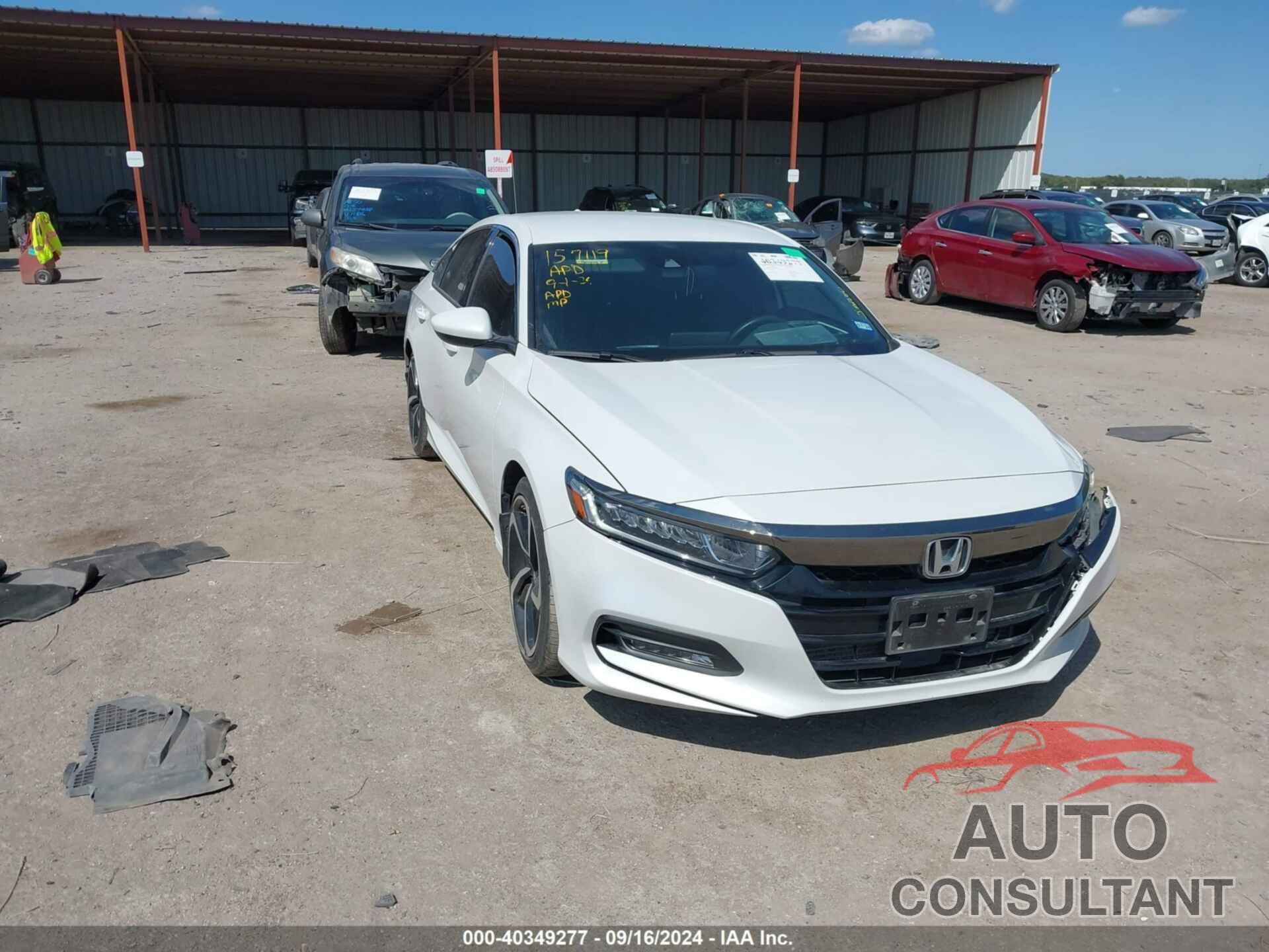 HONDA ACCORD 2019 - 1HGCV1F34KA128102