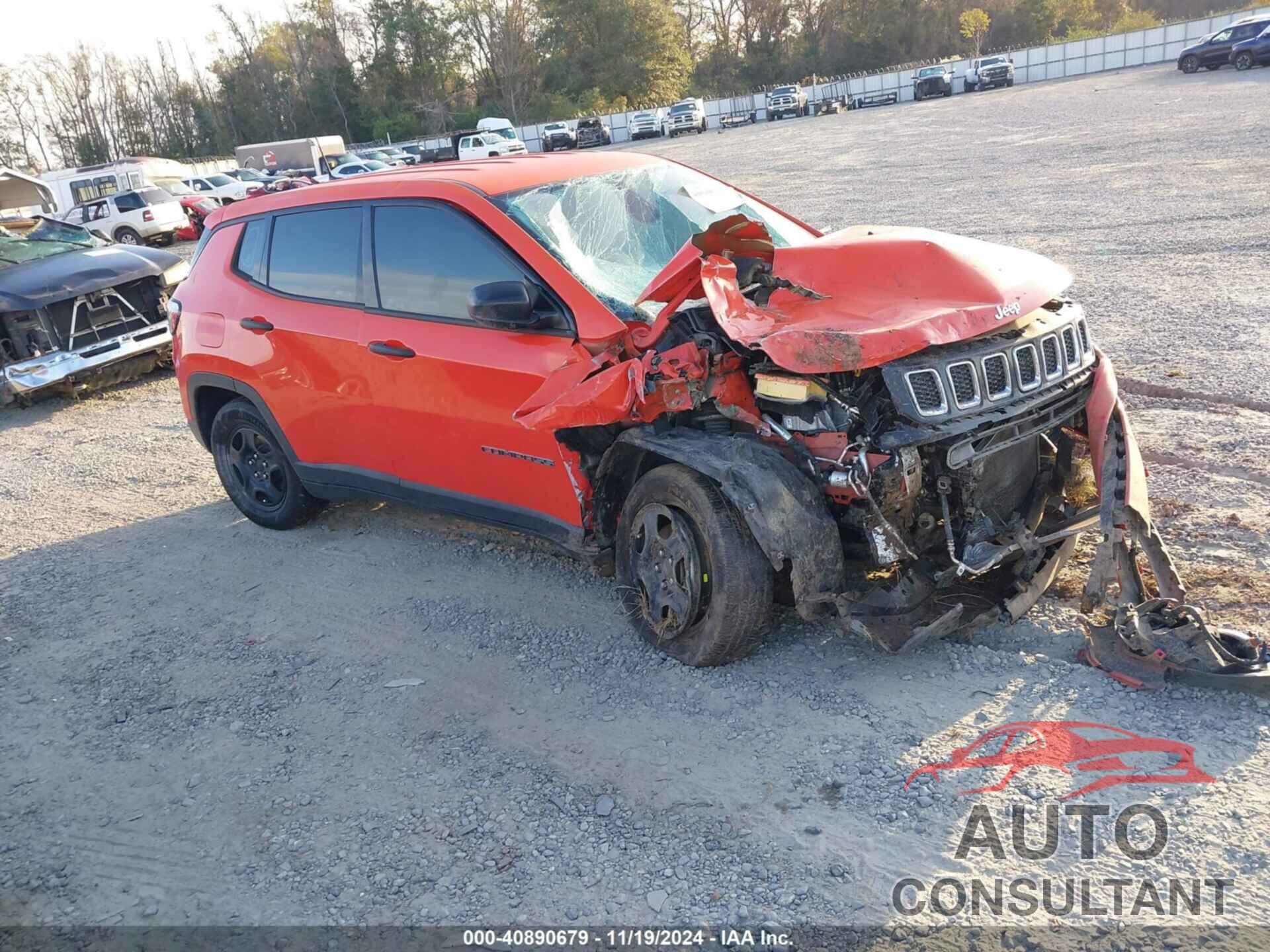 JEEP COMPASS 2019 - 3C4NJCAB4KT844374