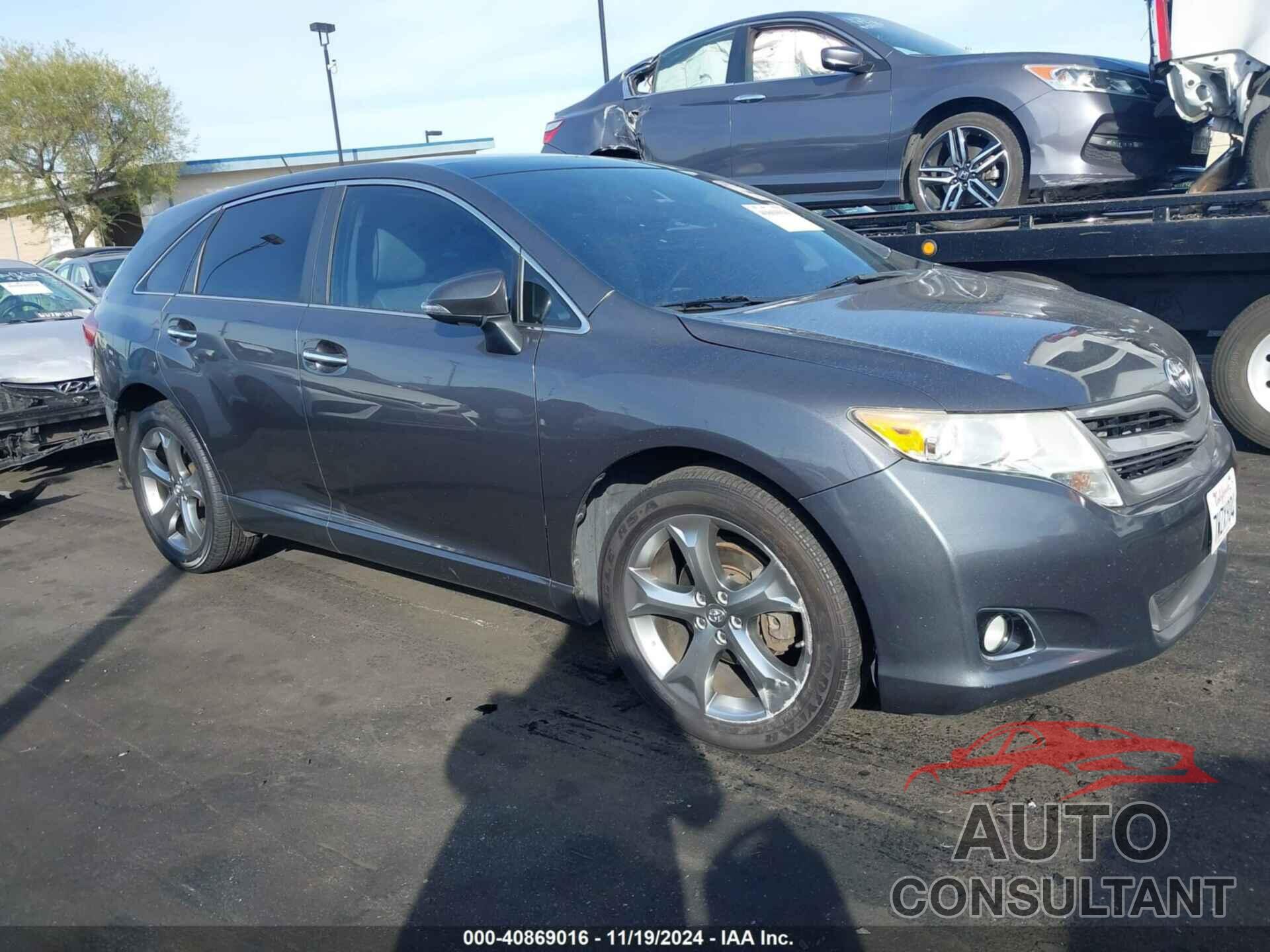 TOYOTA VENZA 2013 - 4T3ZK3BB9DU063536