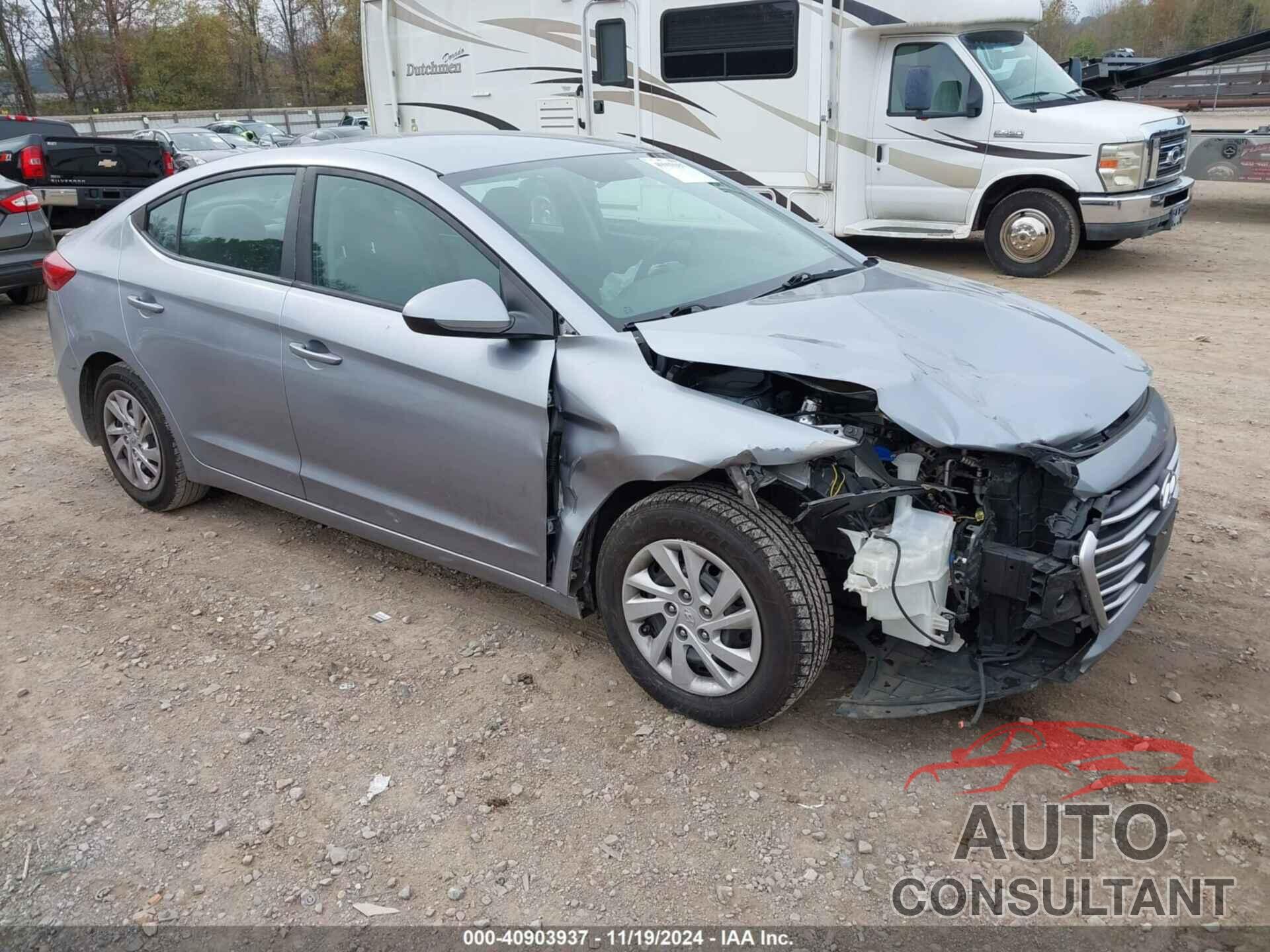 HYUNDAI ELANTRA 2017 - 5NPD74LF5HH172625