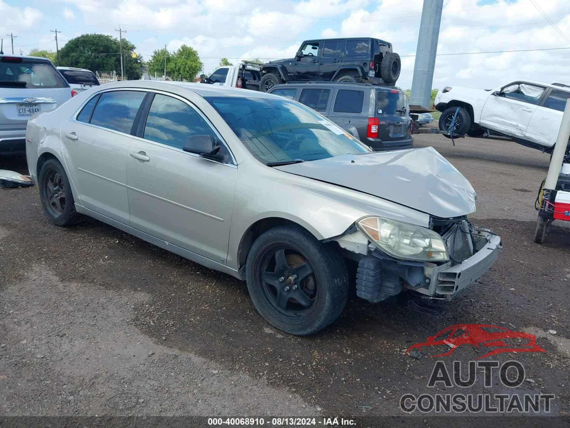 CHEVROLET MALIBU 2009 - 1G1ZG57B29F138293