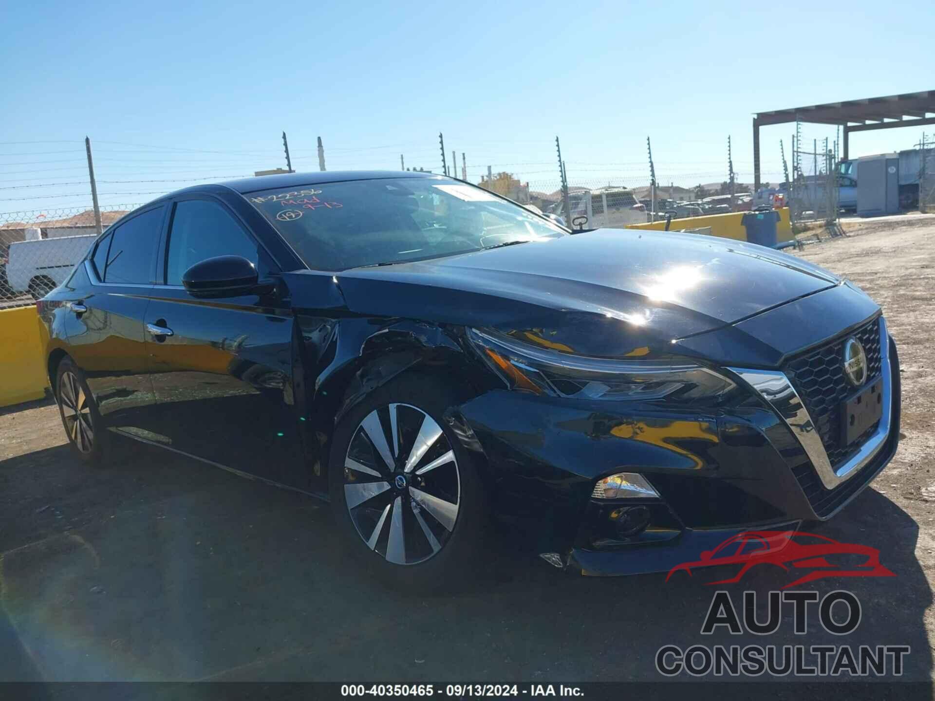 NISSAN ALTIMA 2019 - 1N4BL4EV9KC258553