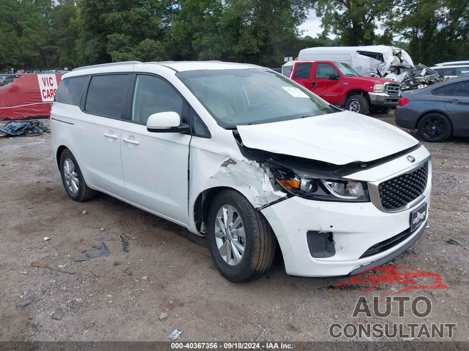 KIA SEDONA 2018 - KNDMB5C15J6350932