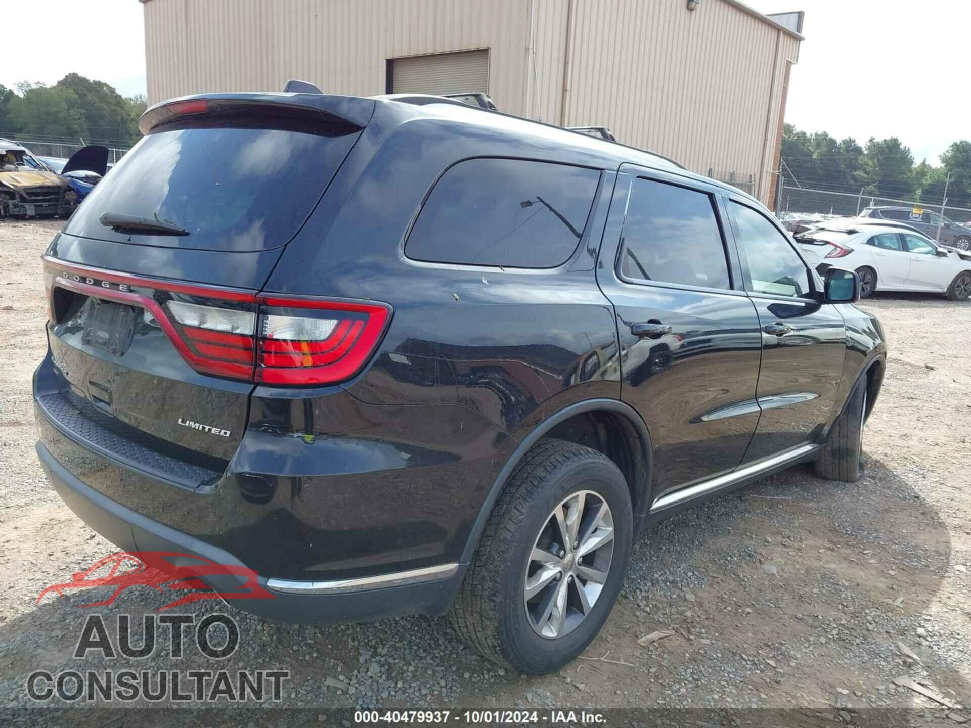 DODGE DURANGO 2016 - 1C4RDJDG9GC331130