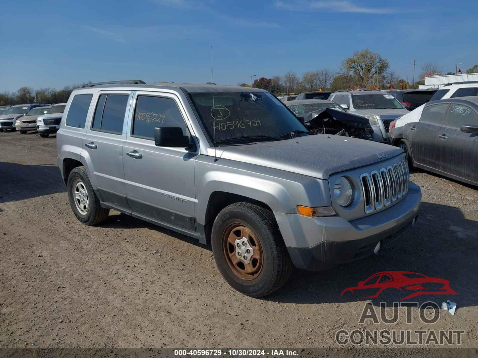 JEEP PATRIOT 2017 - 1C4NJPBA4HD131289