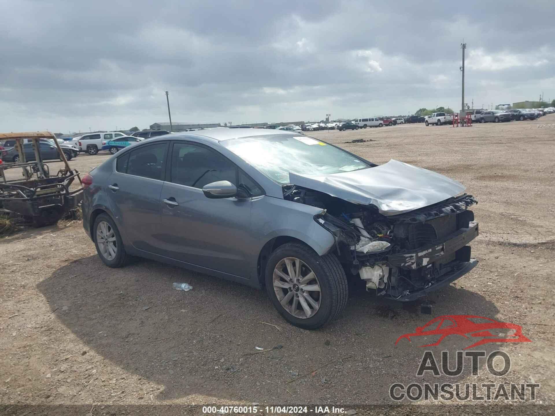 KIA FORTE 2017 - 3KPFL4A78HE035859