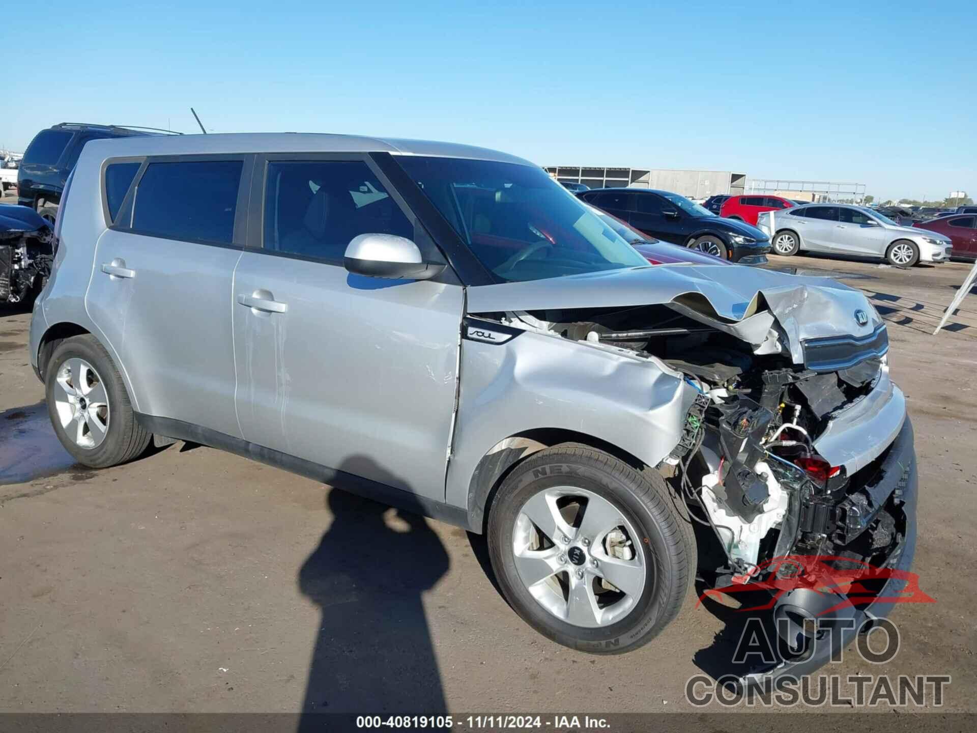 KIA SOUL 2019 - KNDJN2A24K7020988