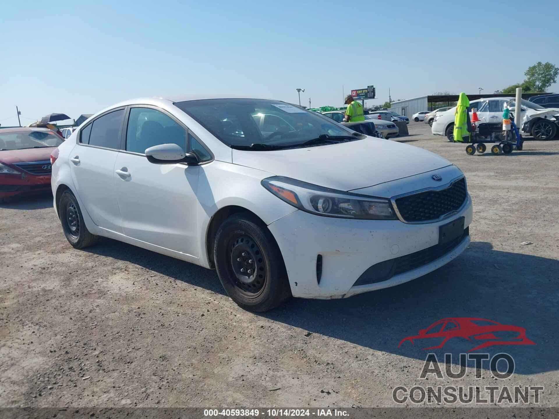 KIA FORTE 2017 - 3KPFL4A70HE077197