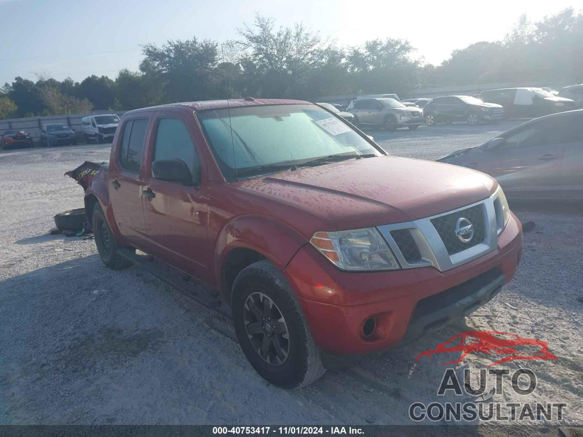 NISSAN FRONTIER 2016 - 1N6AD0ER6GN751596