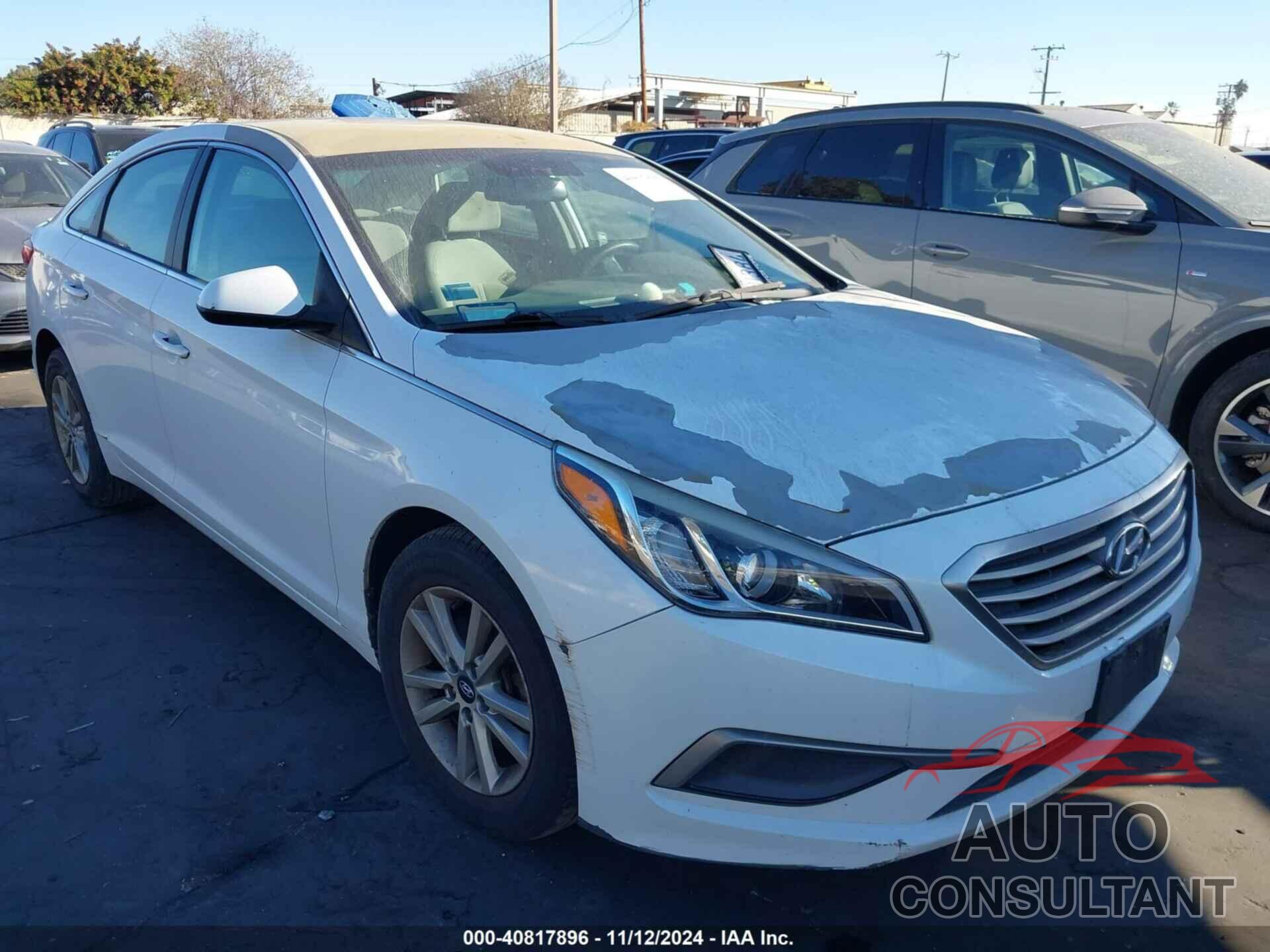 HYUNDAI SONATA 2016 - 5NPE24AF6GH300309