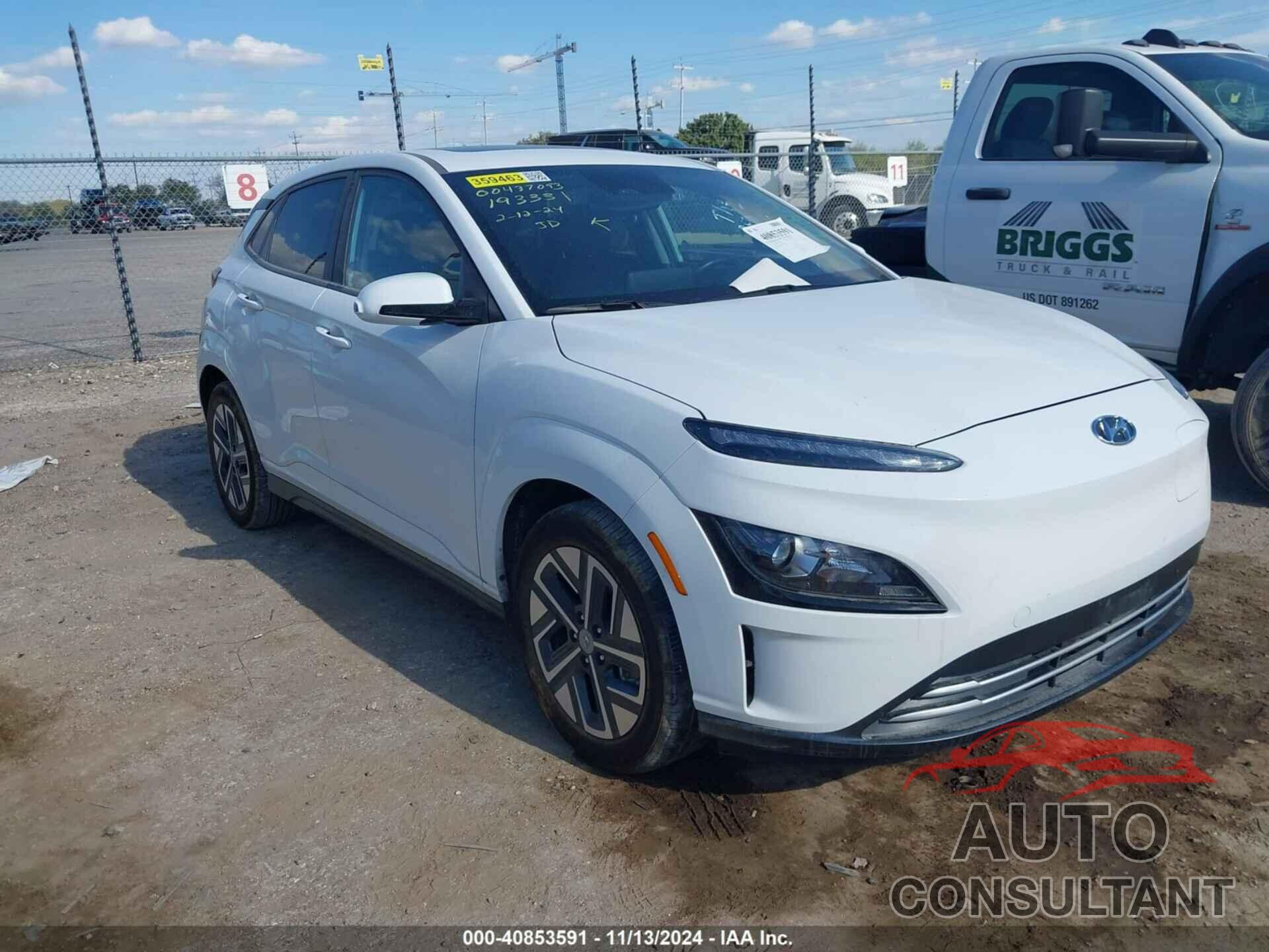 HYUNDAI KONA ELECTRIC 2023 - KM8K33AG4PU193331