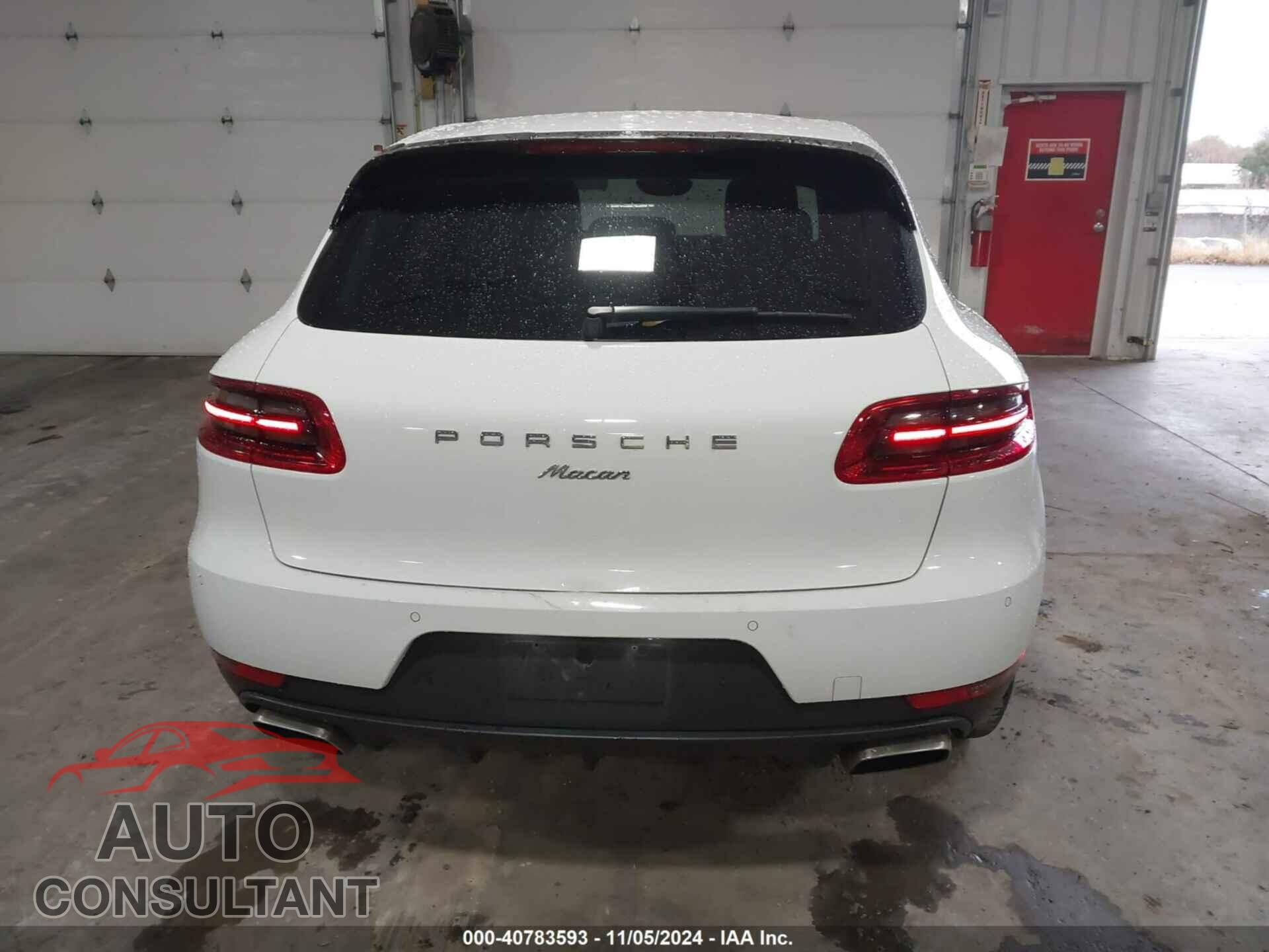 PORSCHE MACAN 2017 - WP1AA2A54HLB08279