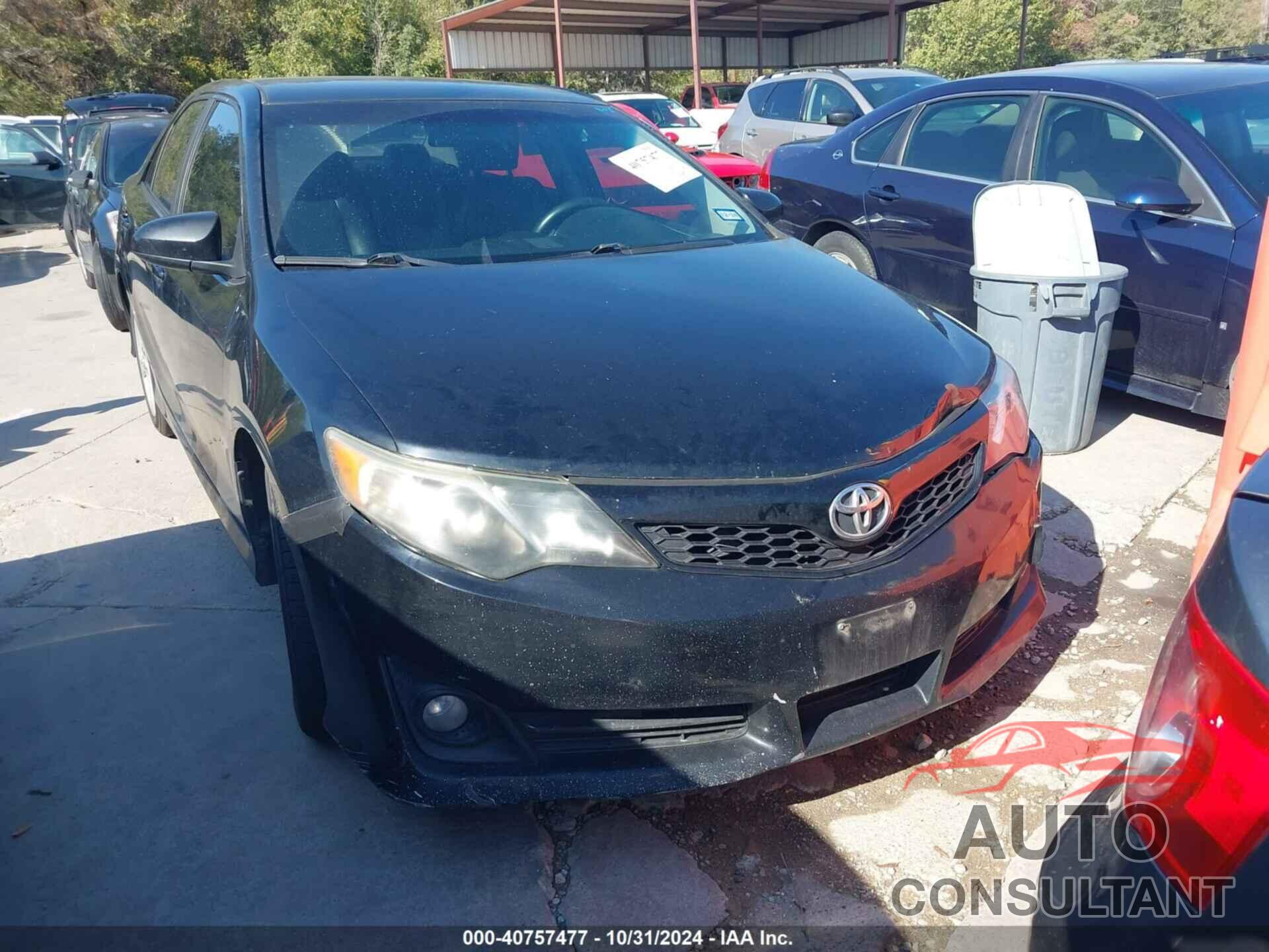 TOYOTA CAMRY 2012 - 4T1BF1FK1CU189370