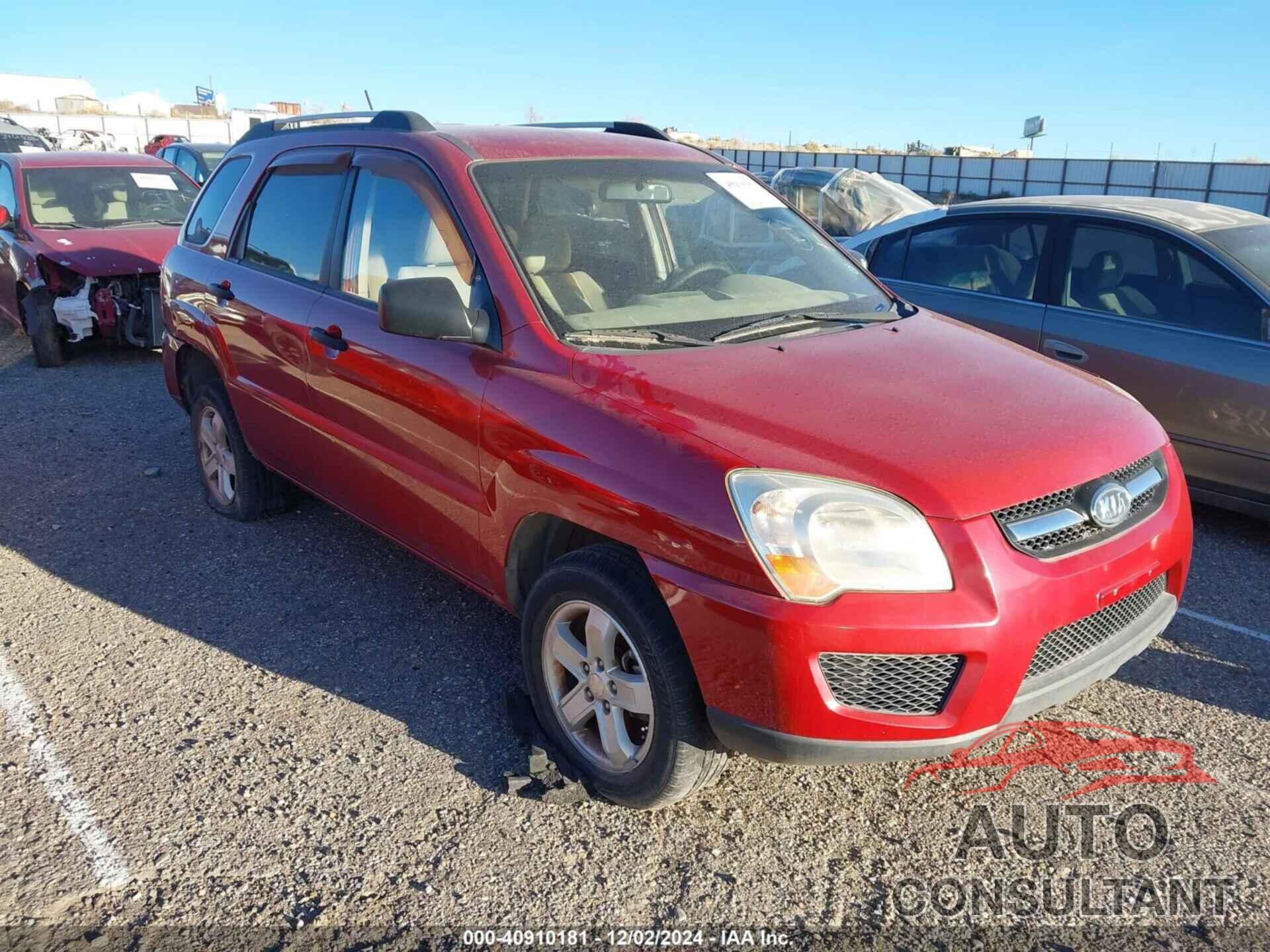 KIA SPORTAGE 2009 - KNDJE723997592413