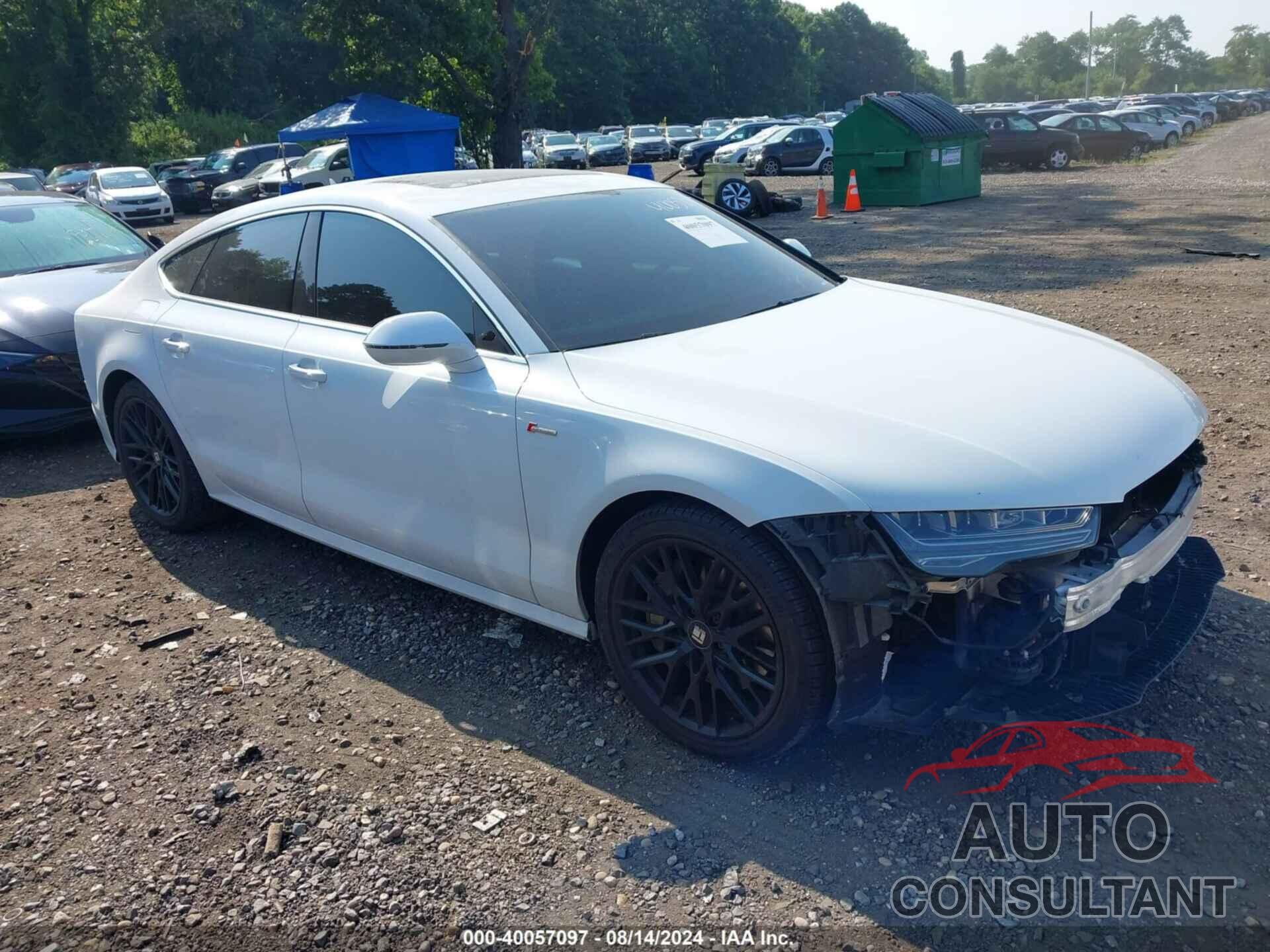 AUDI A7 2016 - WAUWGAFC4GN017486