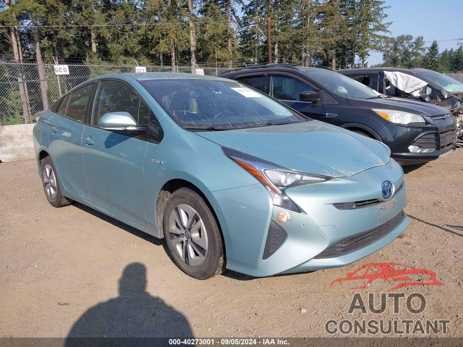 TOYOTA PRIUS 2017 - JTDKARFU2H3045522