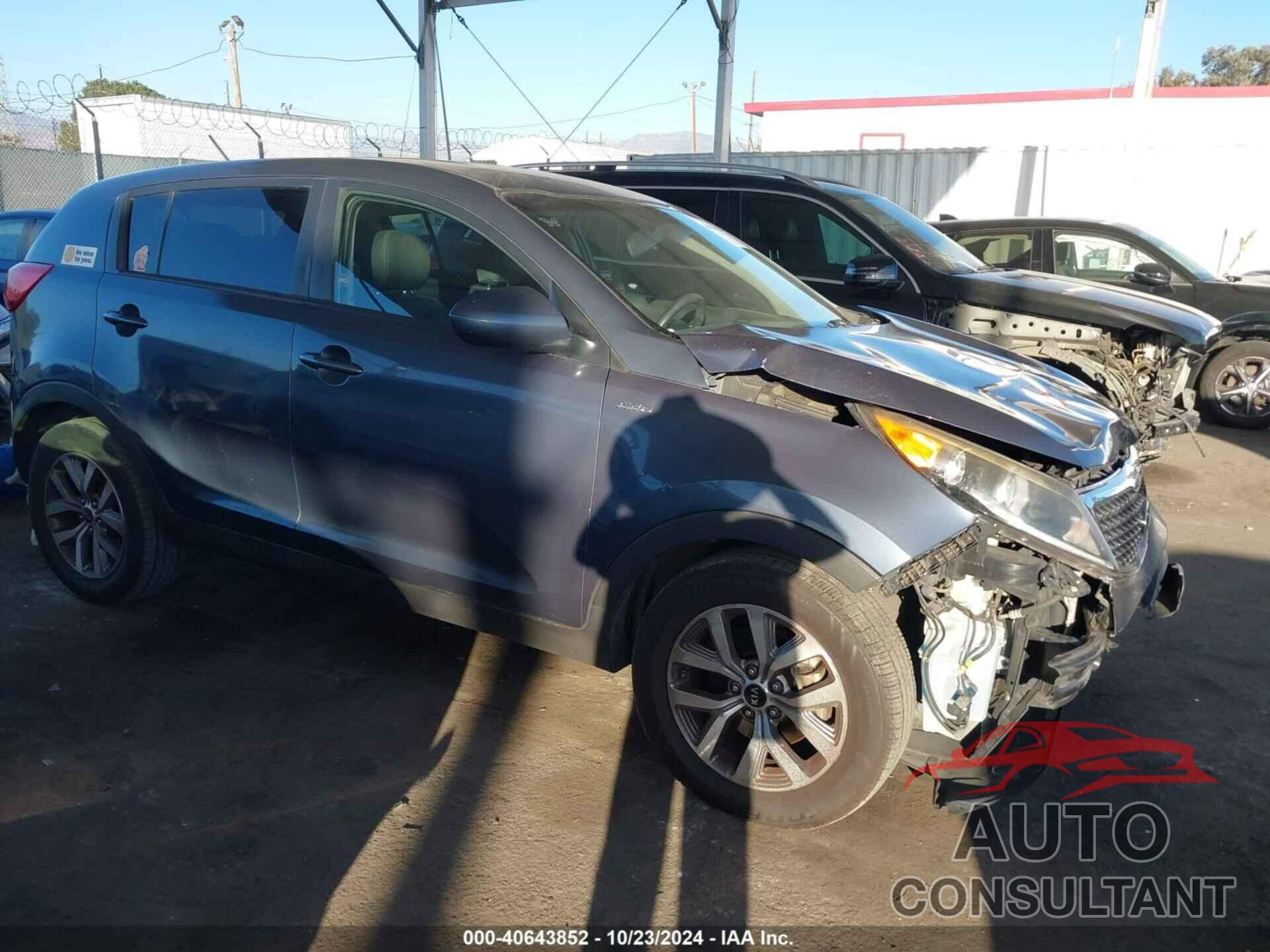 KIA SPORTAGE 2016 - KNDPBCAC2G7803283