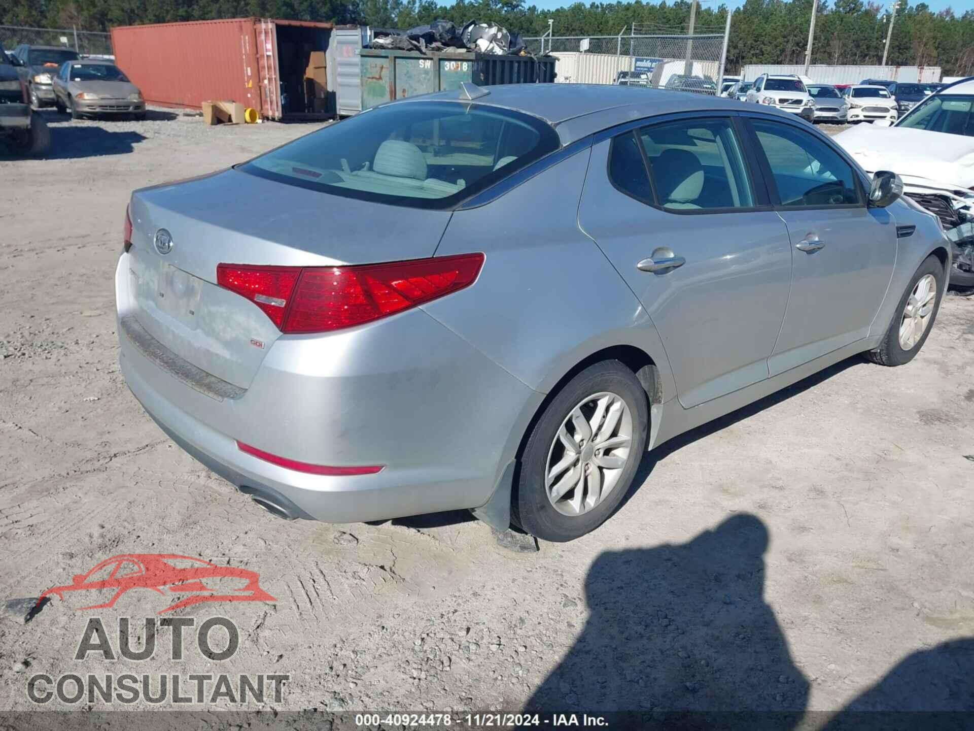 KIA OPTIMA 2012 - KNAGM4A73C5278904