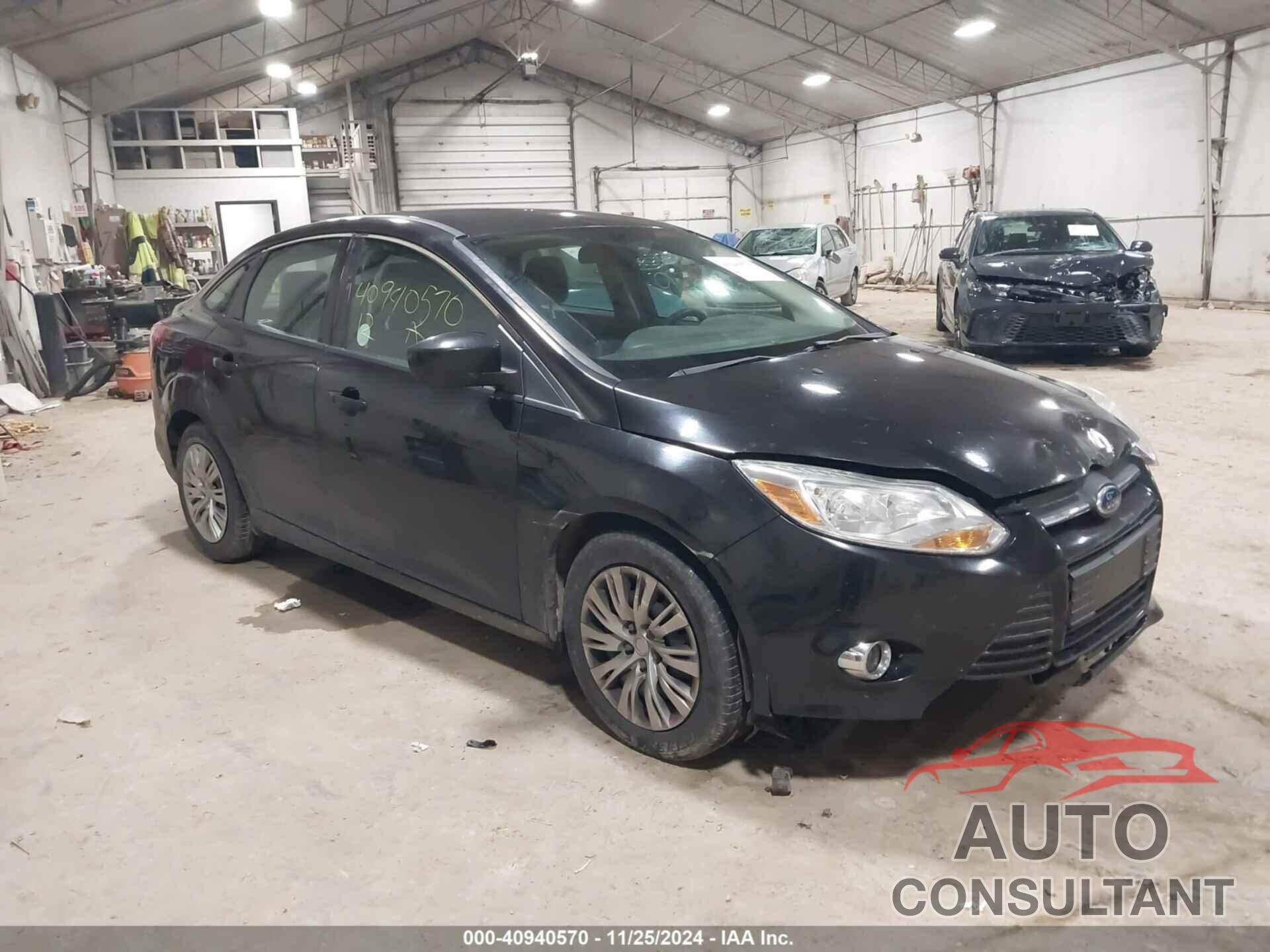 FORD FOCUS 2012 - 1FAHP3F22CL293787