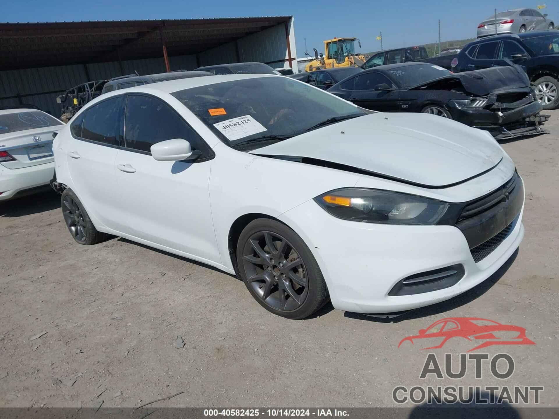 DODGE DART 2016 - 1C3CDFAA4GD533469