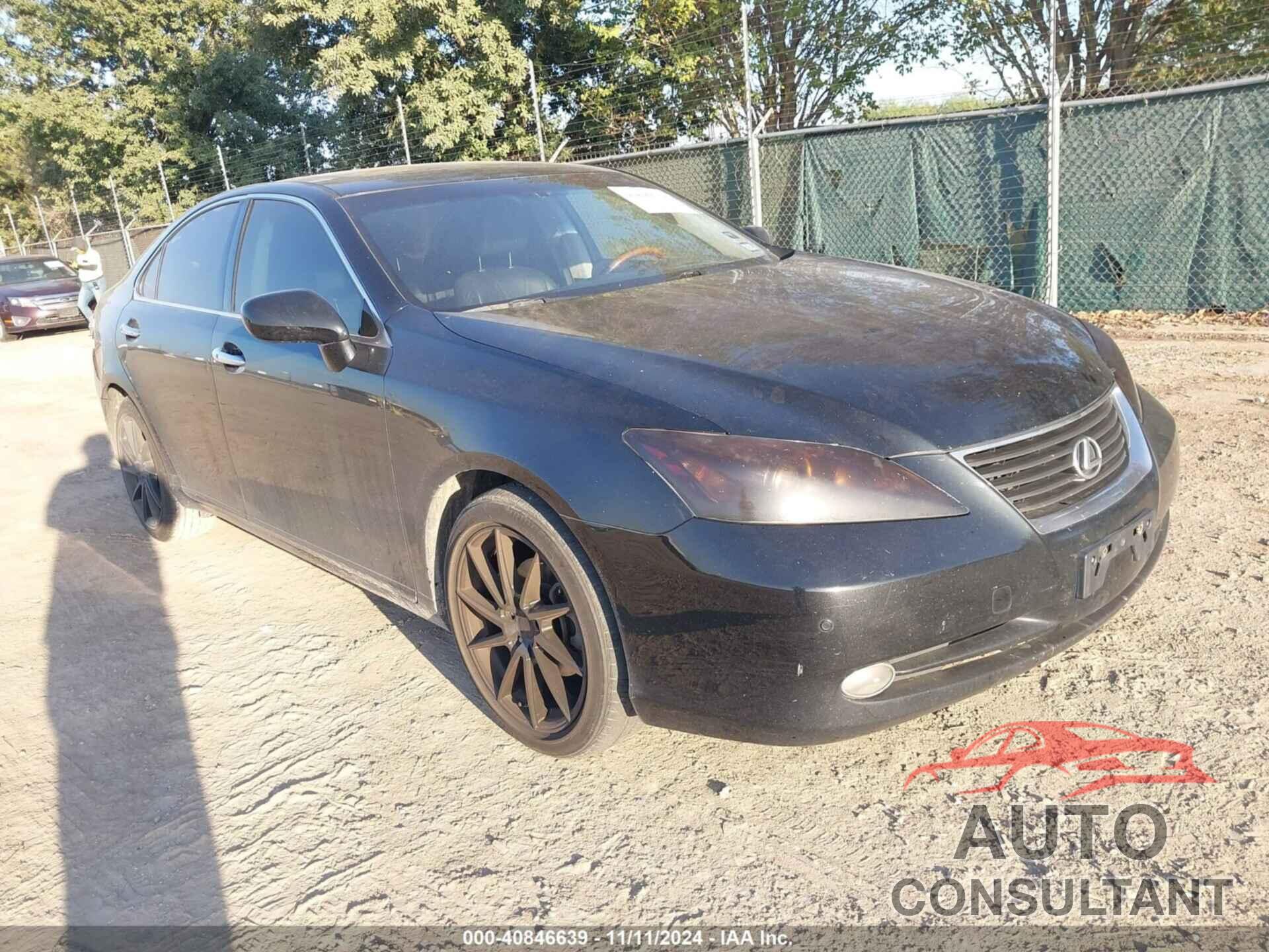 LEXUS ES 350 2009 - JTHBJ46G692334647