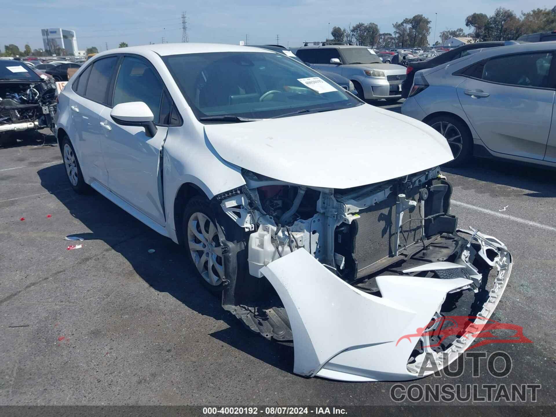 TOYOTA COROLLA 2020 - 5YFEPRAE2LP045631